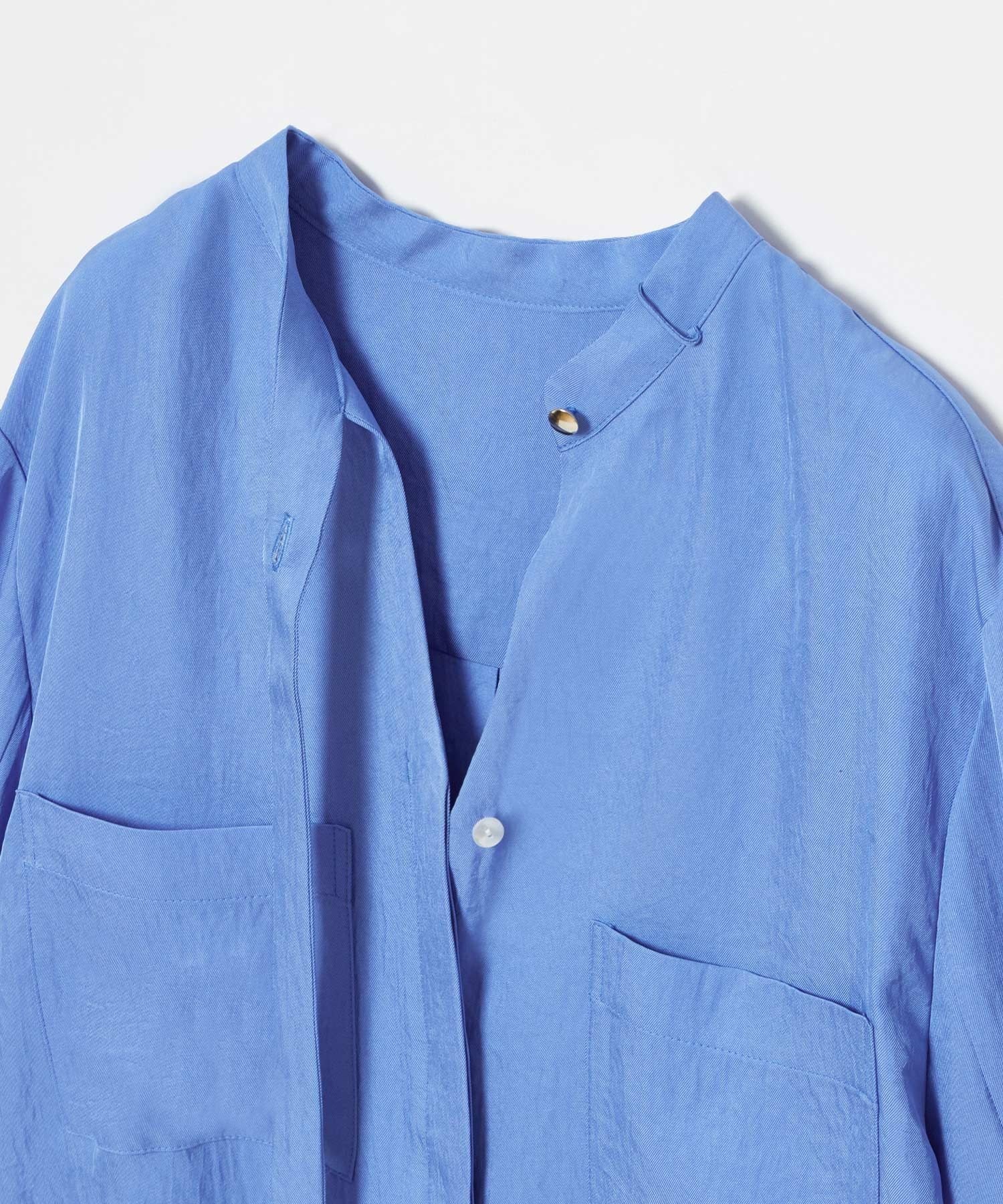 allureville｜フリュイドオーバーラップブラウス | Rakuten Fashion