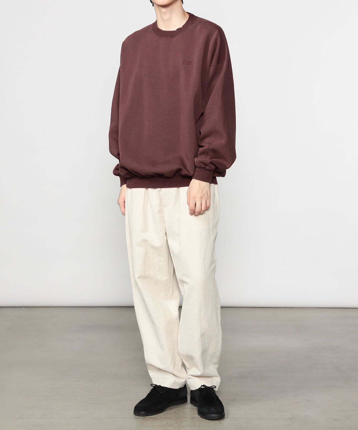 Bshop｜SEDAN ALL-PURPOSE | スプリットラグランスリーブ スウェット