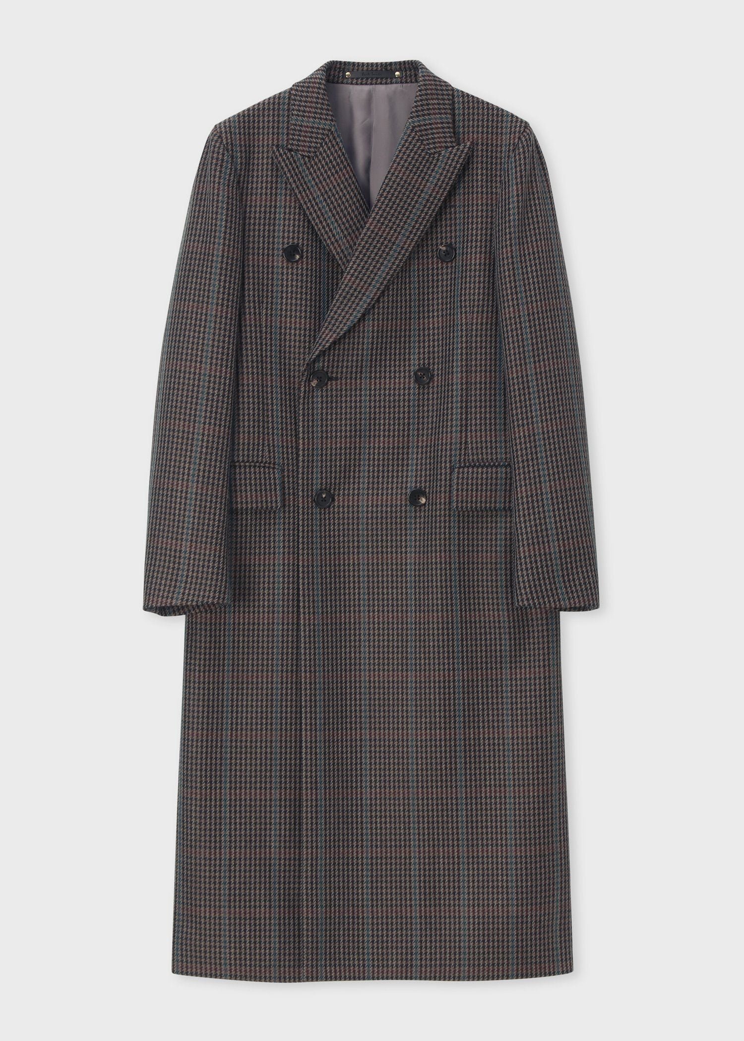 Paul Smith｜クラシックチェック ダブルチェスターコート | Rakuten