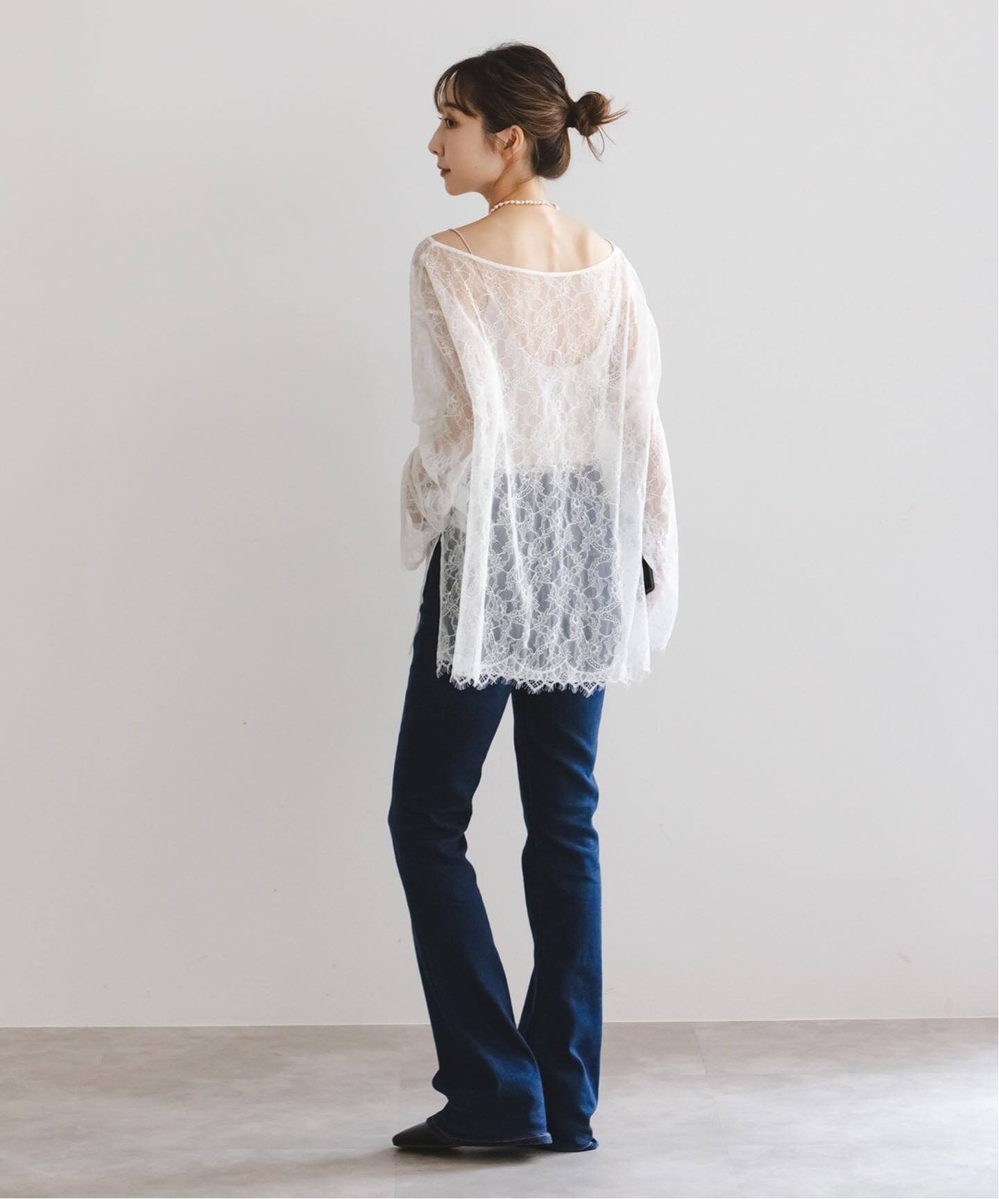 NOBLE｜《追加》サラサシアーレースブラウス | Rakuten Fashion(楽天