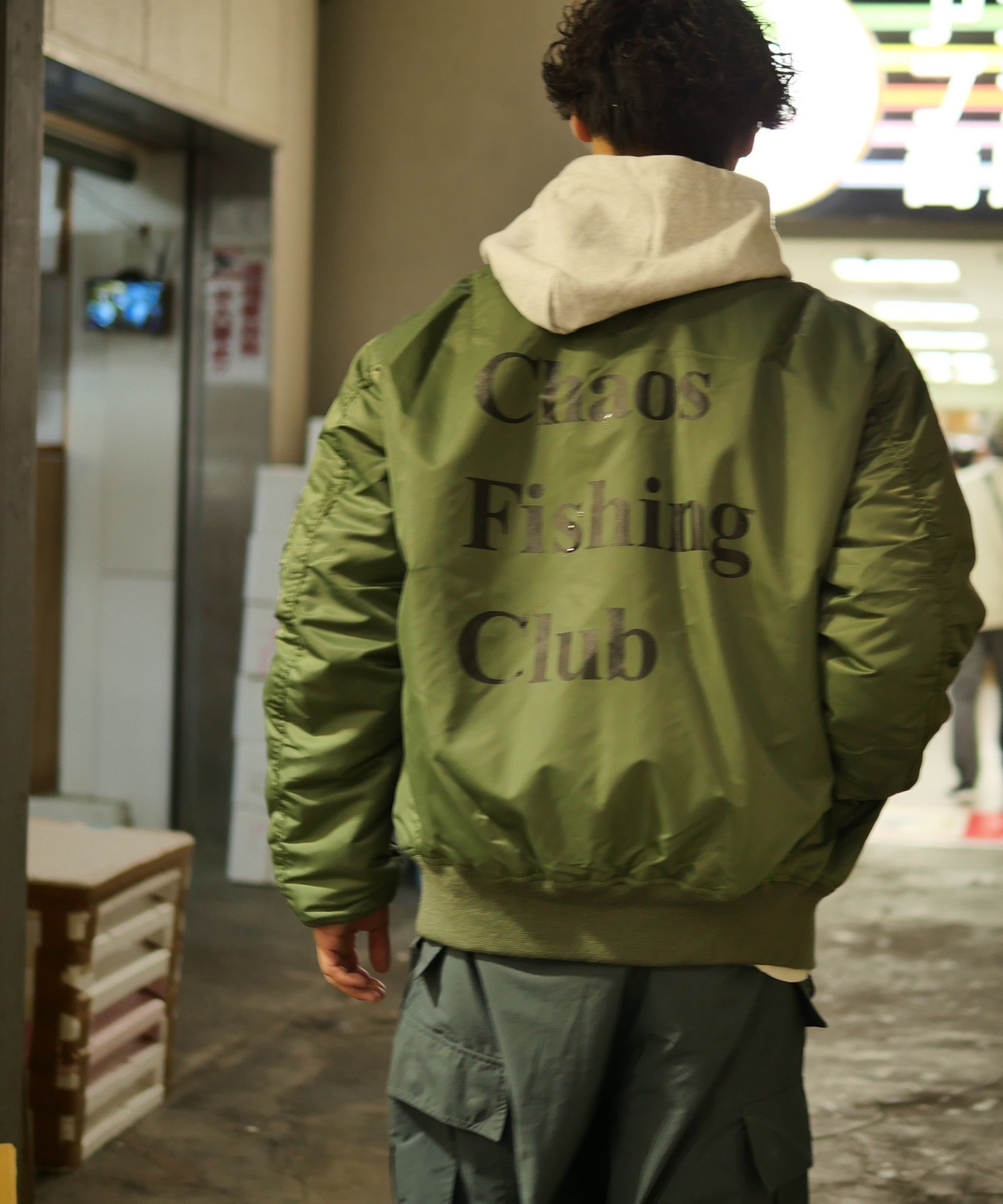 BEAVER｜Chaos Fishing Club*AVIREX*BEAVER 別注MA-1 COMMERCIAL