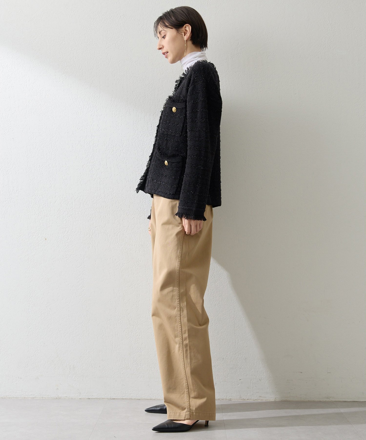 Whim Gazette｜バイオ加工チノパンツ | Rakuten Fashion(楽天