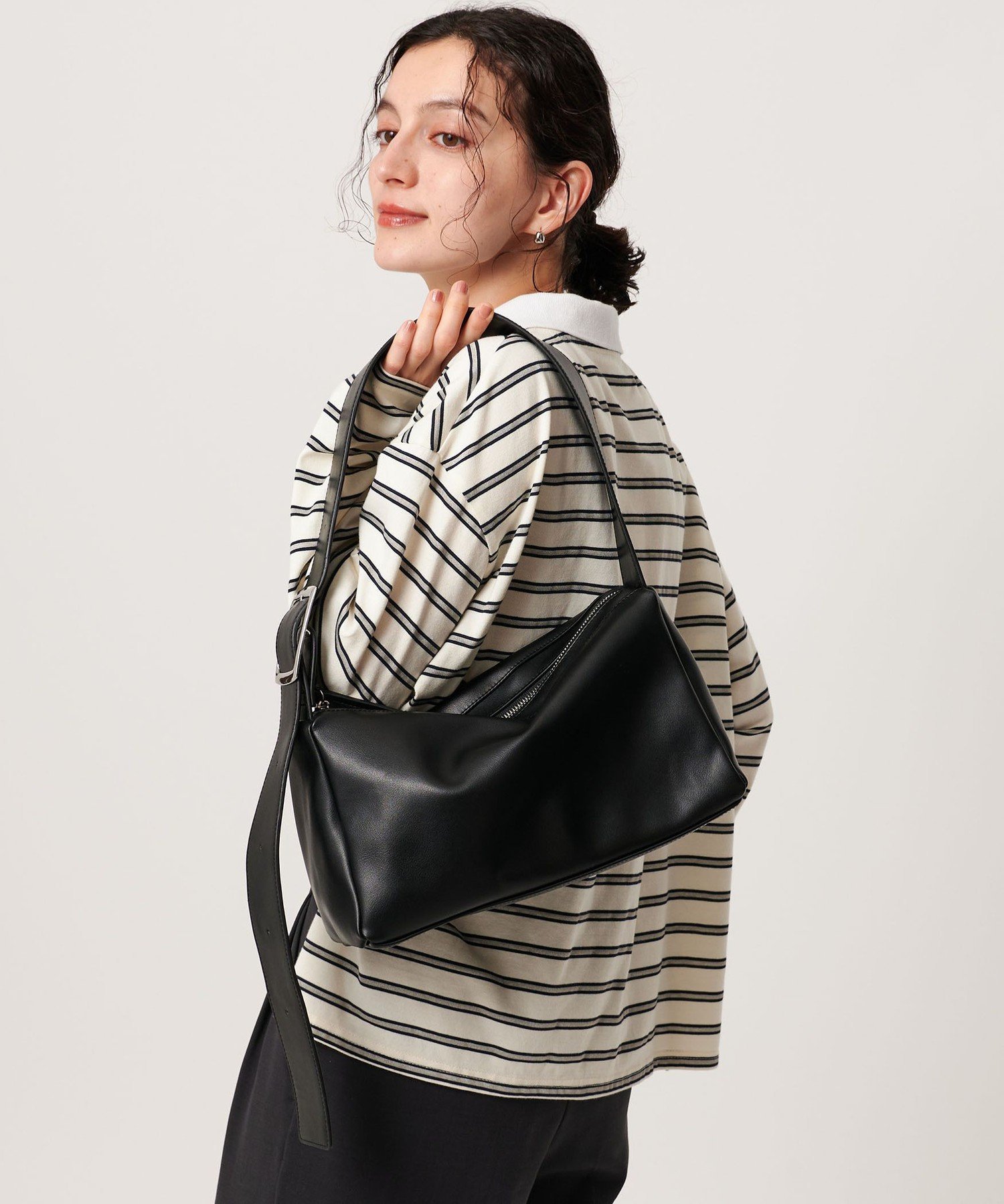 BEAUTY&YOUTH UNITED ARROWS｜スクエア ビッグバックル ショルダー