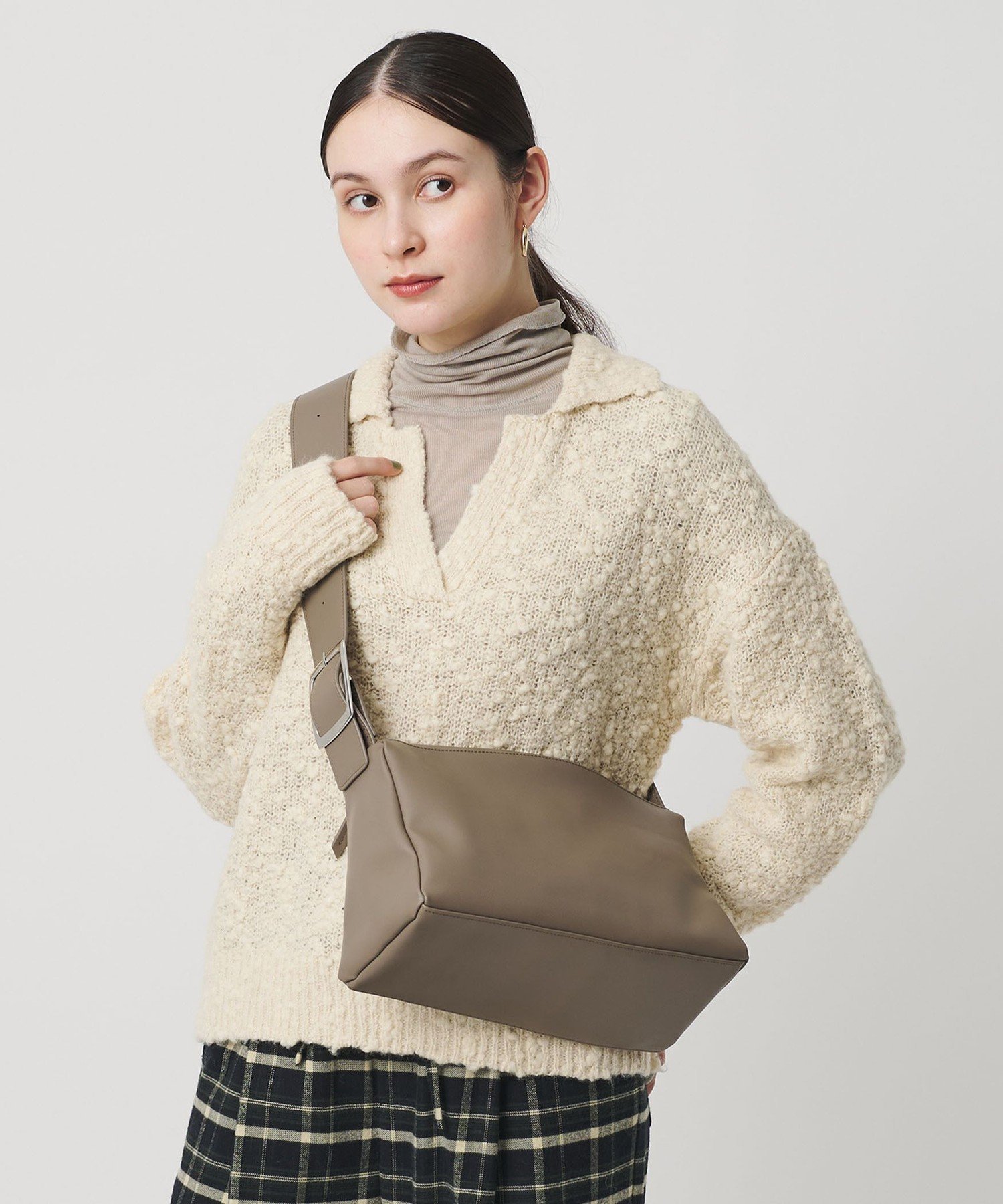 BEAUTY&YOUTH UNITED ARROWS｜スクエア ビッグバックル ショルダー