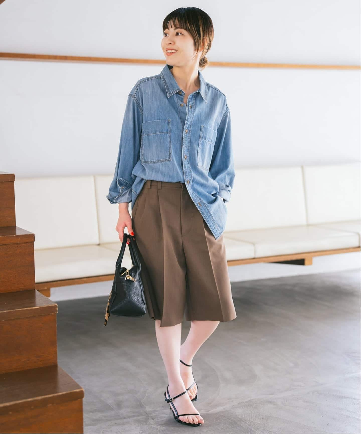 Spick & Span｜《追加2》ライトオンスデニムシャツ | Rakuten Fashion