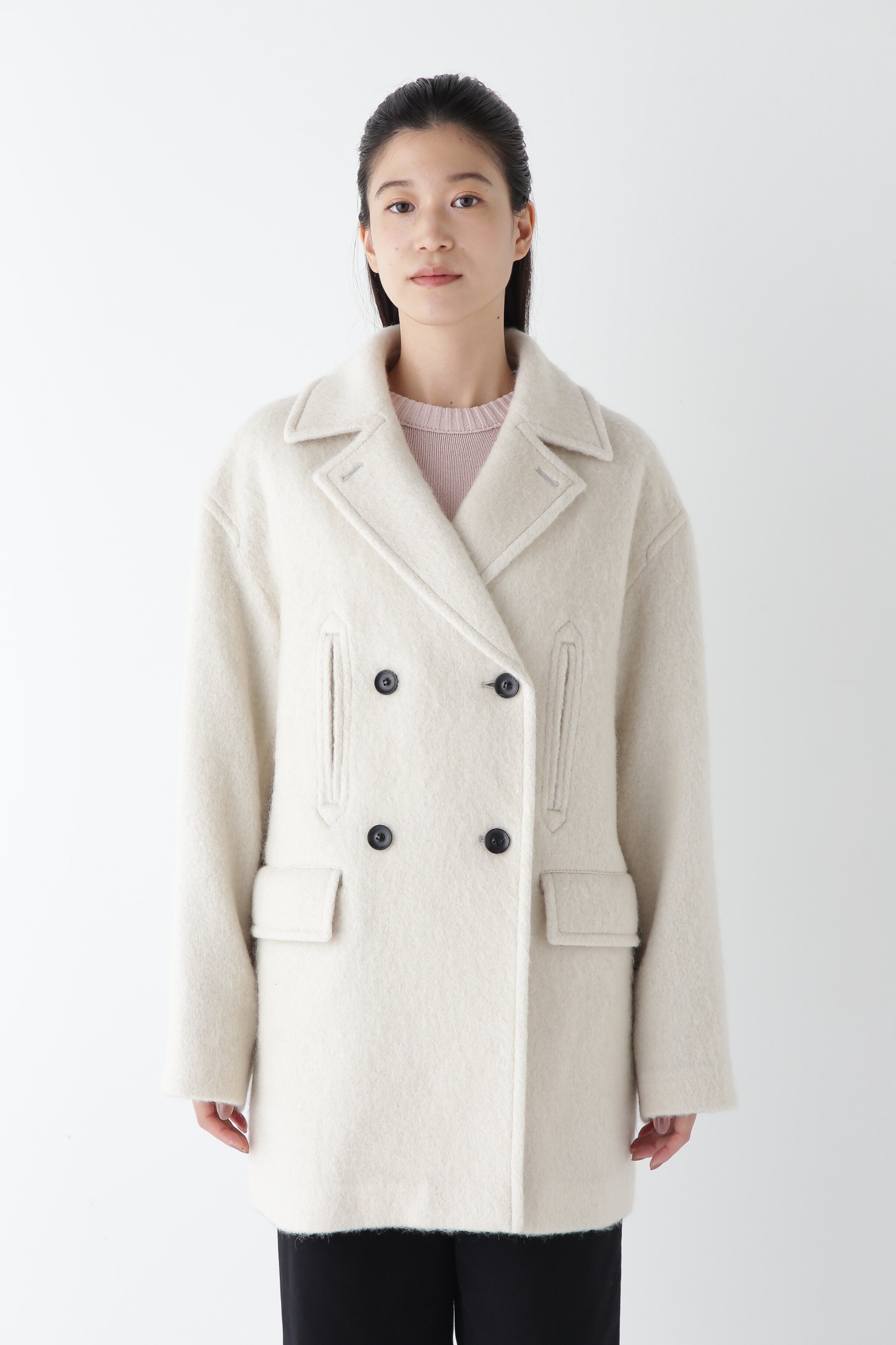 human woman｜◇ループカットシャギーPコート | Rakuten Fashion(楽天