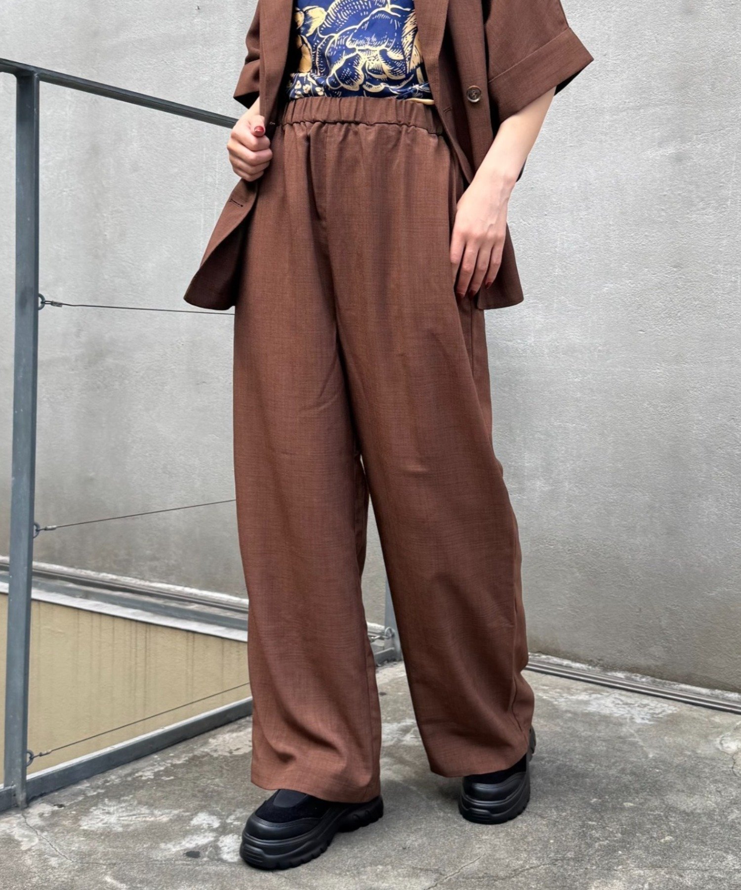 CIAOPANIC TYPY｜≪3サイズ展開≫テックリネンワイドパンツ | Rakuten