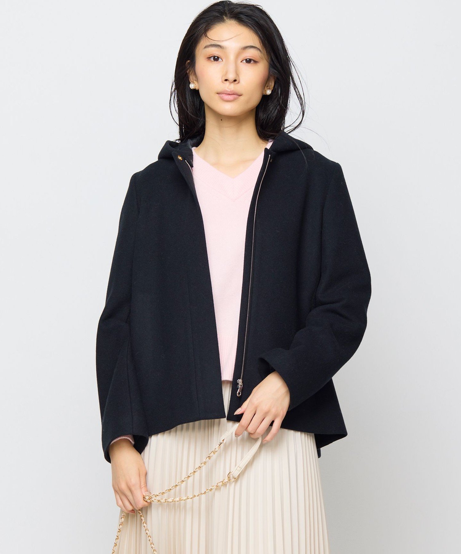 組曲｜【2WAY】ウールモッサ ショートコート | Rakuten Fashion(楽天