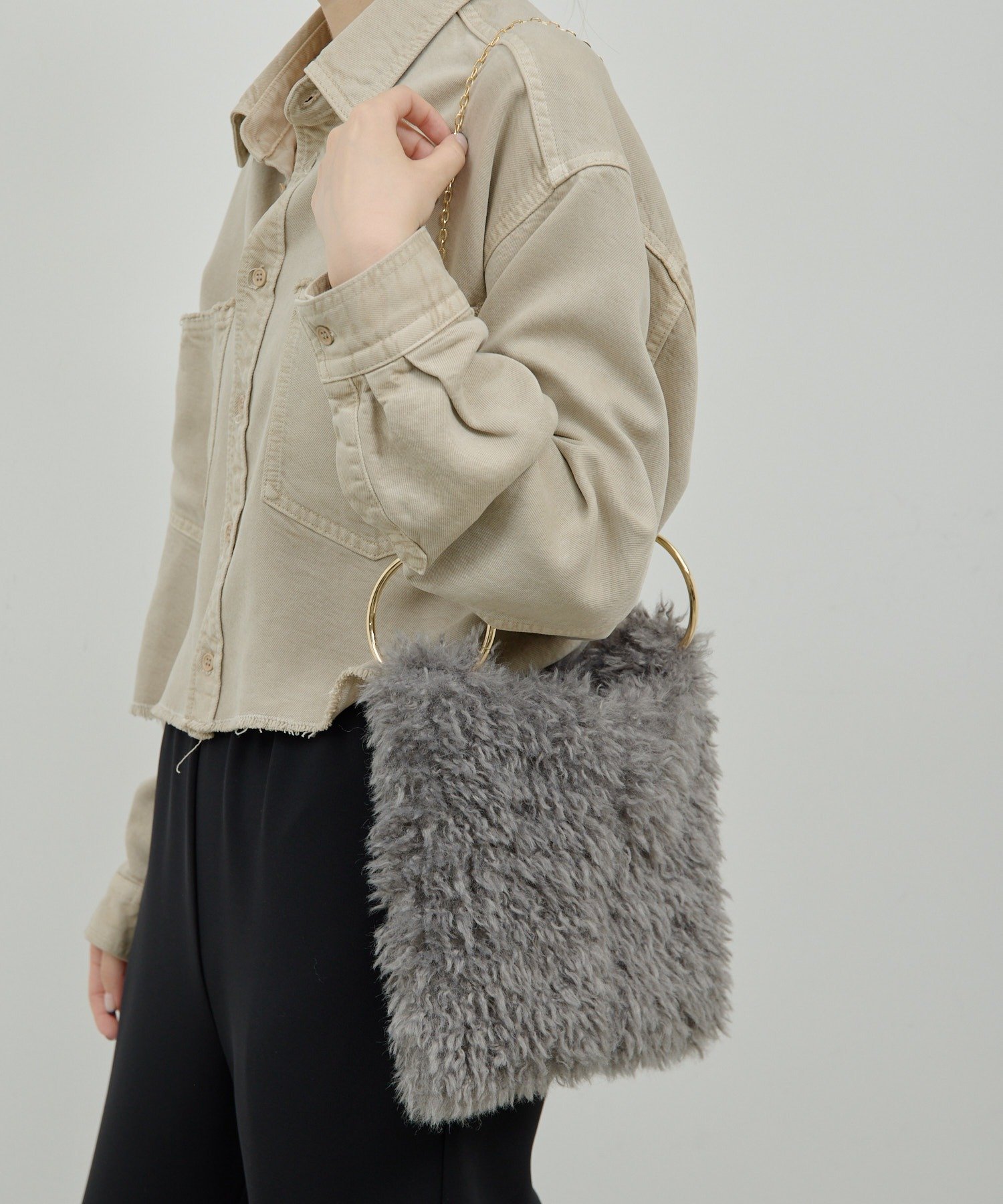 GALLARDAGALANTE｜【2.718】エコファーリングバッグ | Rakuten Fashion