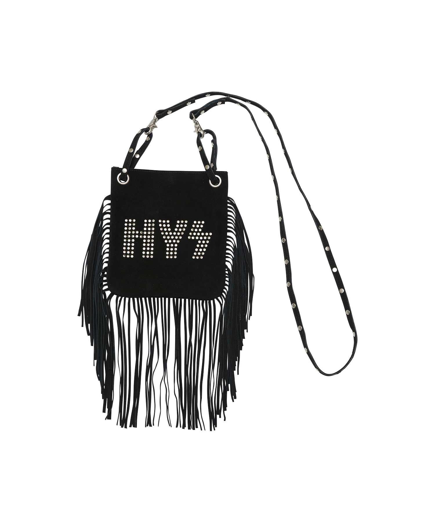 HYSTERIC GLAMOUR｜ロゴスタッズ フリンジミニバッグ | Rakuten