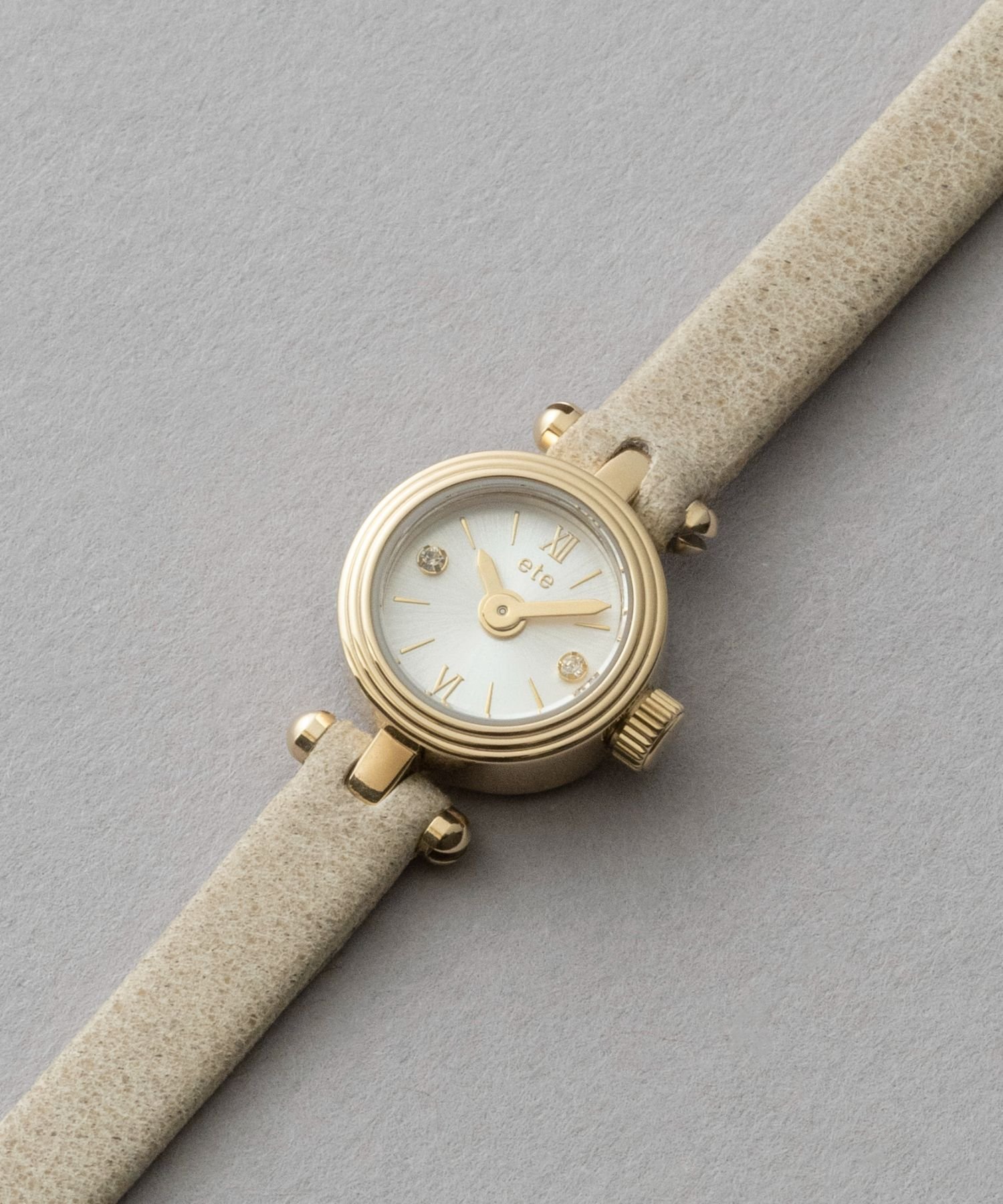 ete｜ダイヤモンド サークルフェイス ウォッチ | Rakuten Fashion(楽天