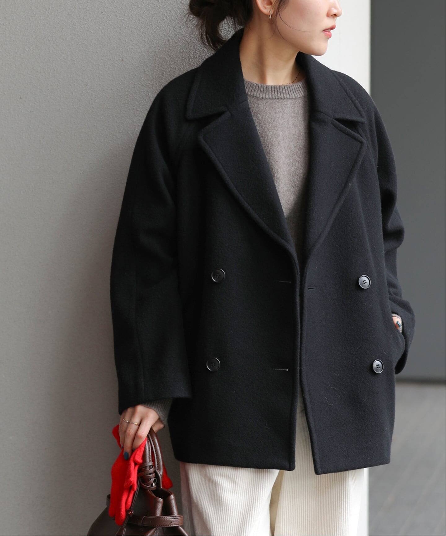 JOURNAL STANDARD relume｜《WEB限定追加》尾州ウールショートPコート