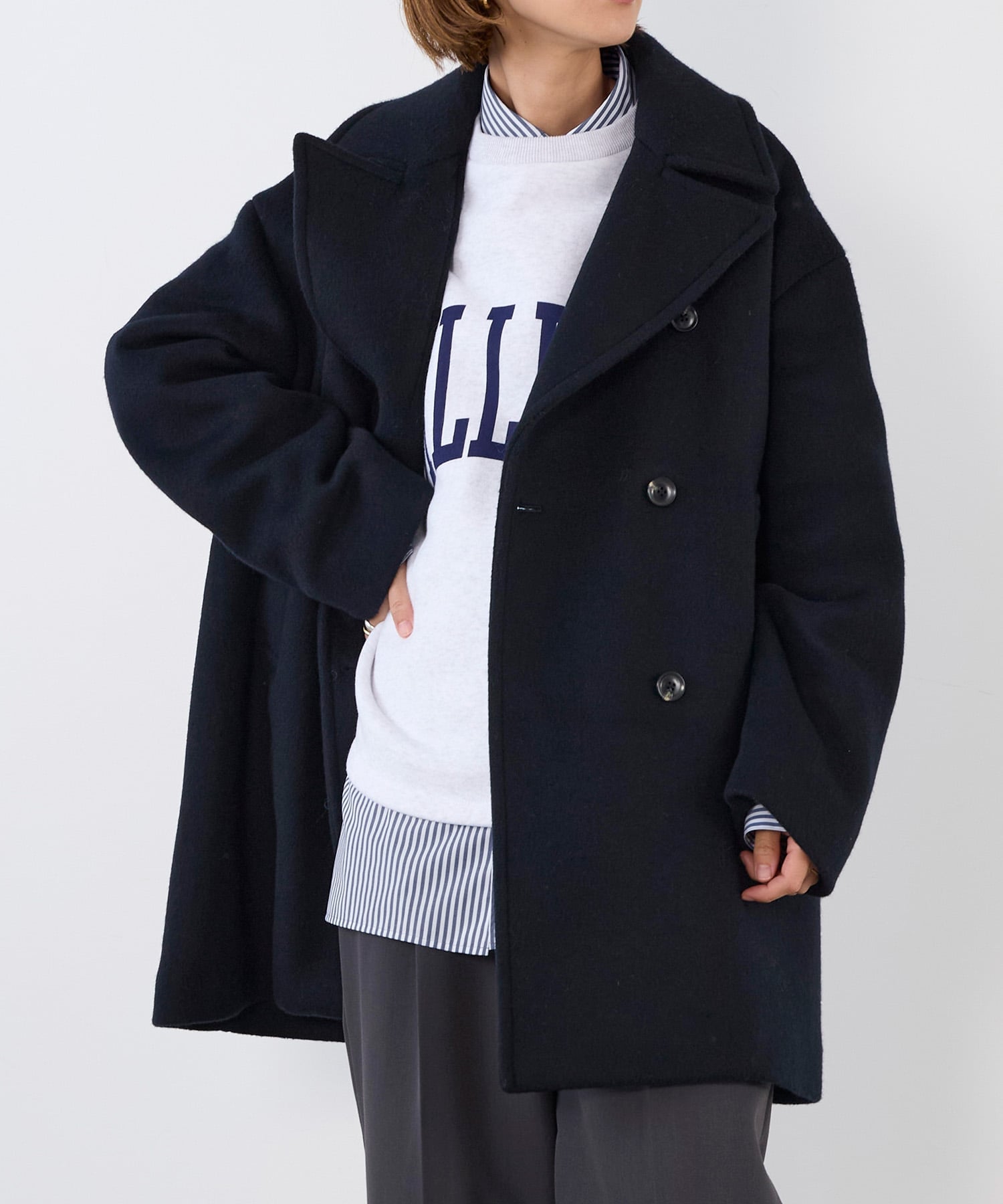 MICA＆DEAL｜ウールピーコート | Rakuten Fashion(楽天ファッション