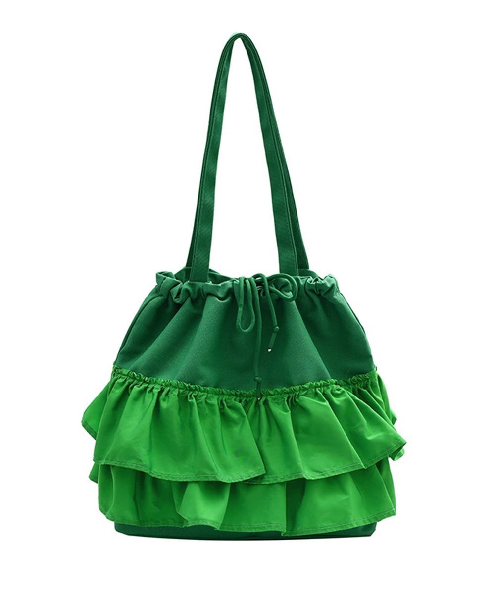 miniministore｜ティアードフリルトートバッグ キャンバス | Rakuten