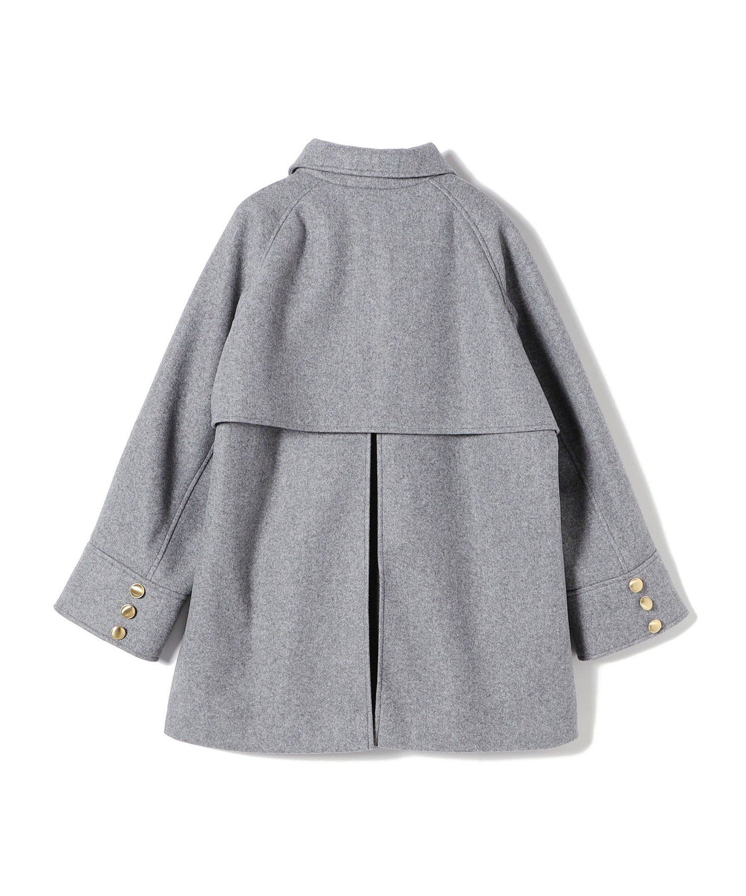 SHIPS ウール ライク ジャージー メルトン 2WAY Pコート SHIPS｜【WEB限定】<手洗い可能>ウール ライク ジャージー メルトン