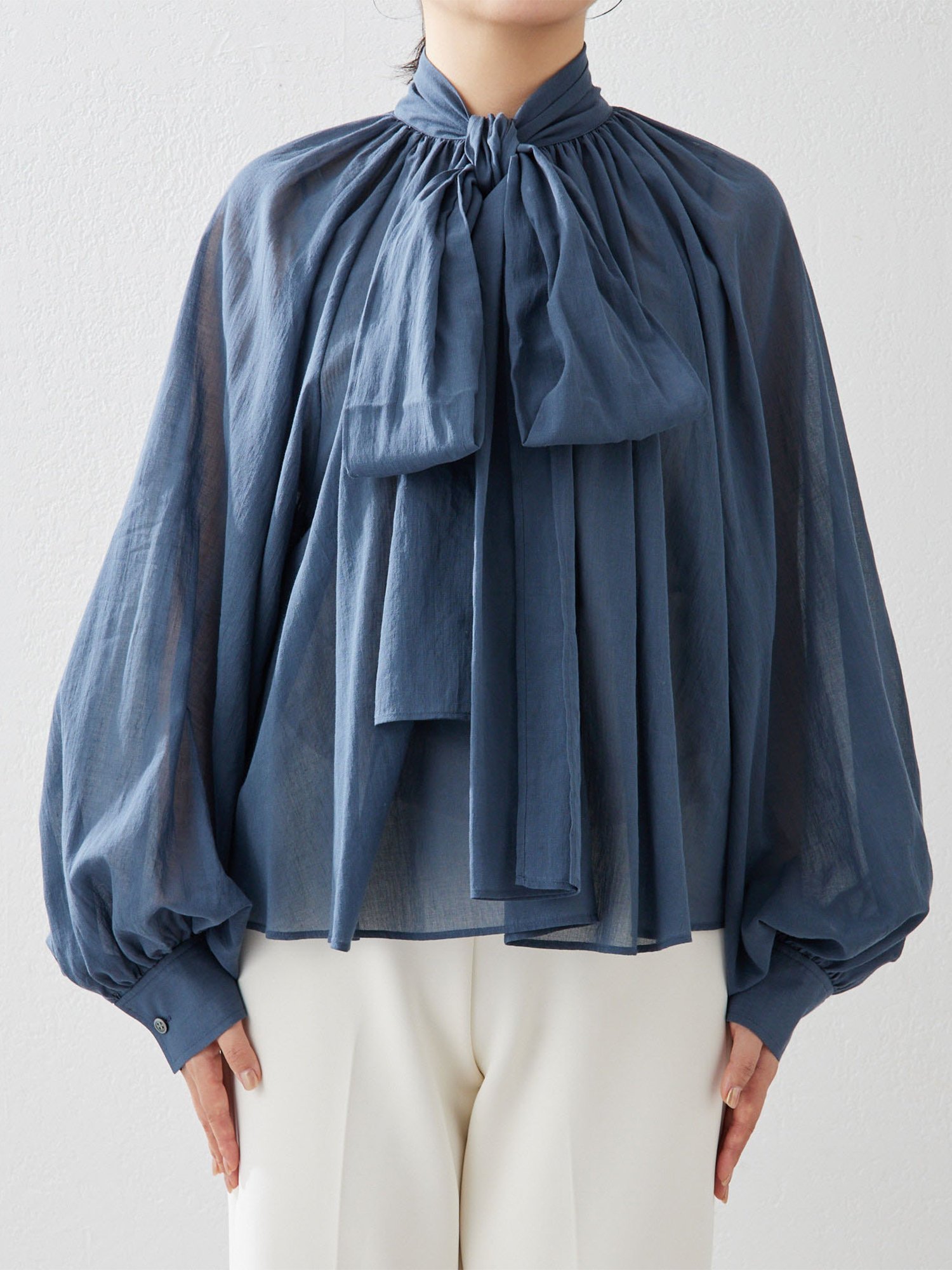 Whim Gazette｜ローンボウタイブラウス | Rakuten Fashion(楽天