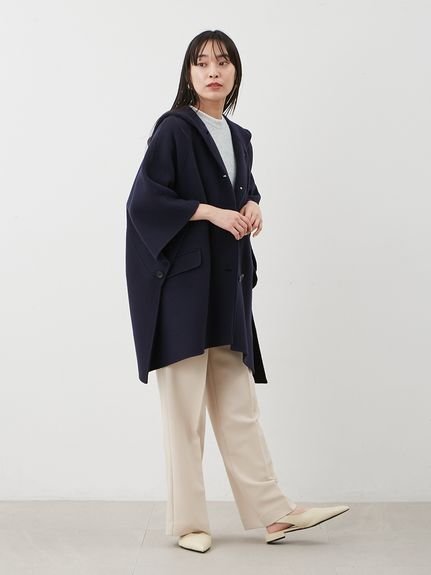 Mila Owen｜フードポンチョコート | Rakuten Fashion(楽天ファッション