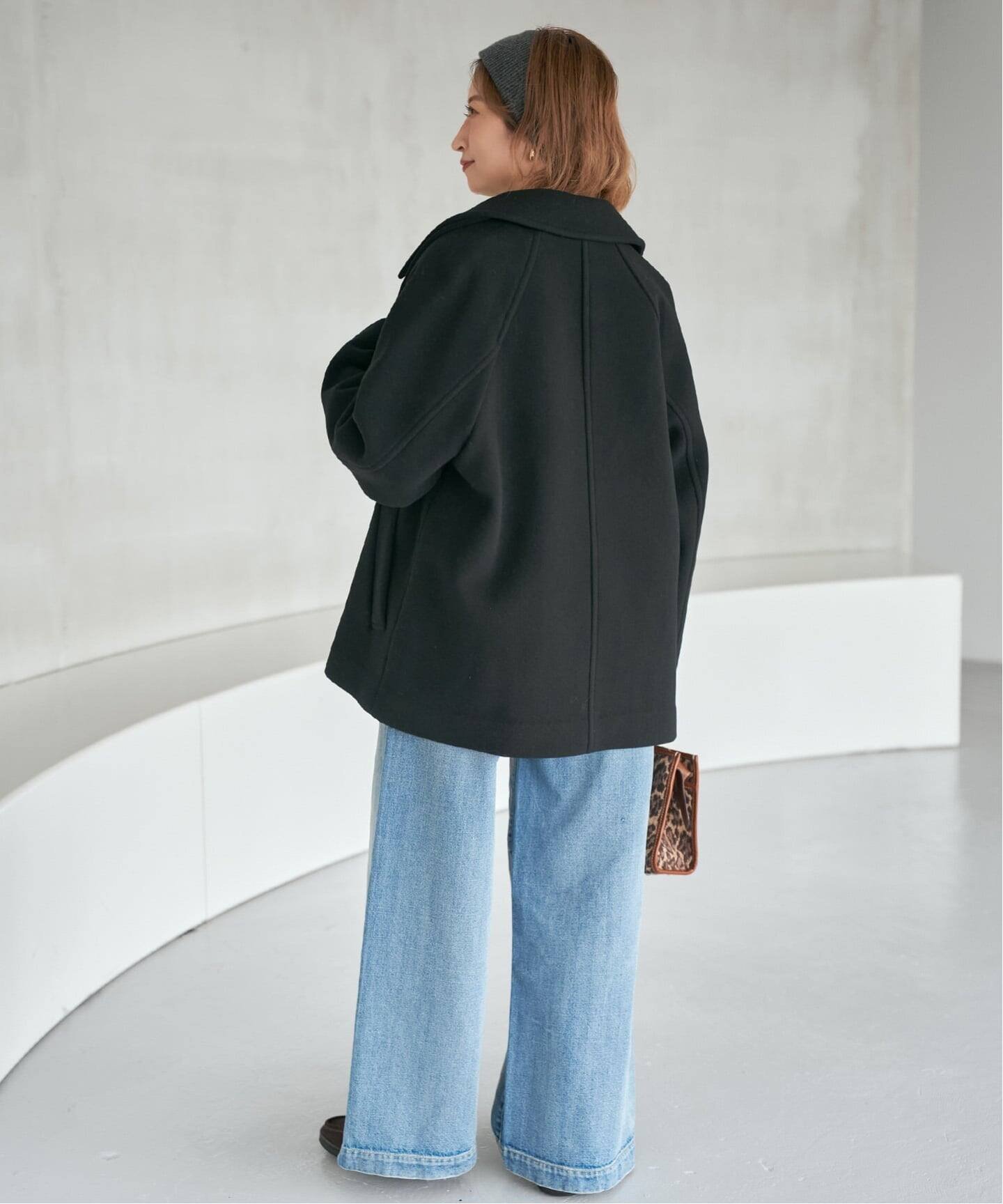 Spick & Span｜S160スタンドカラーショートコート | Rakuten Fashion