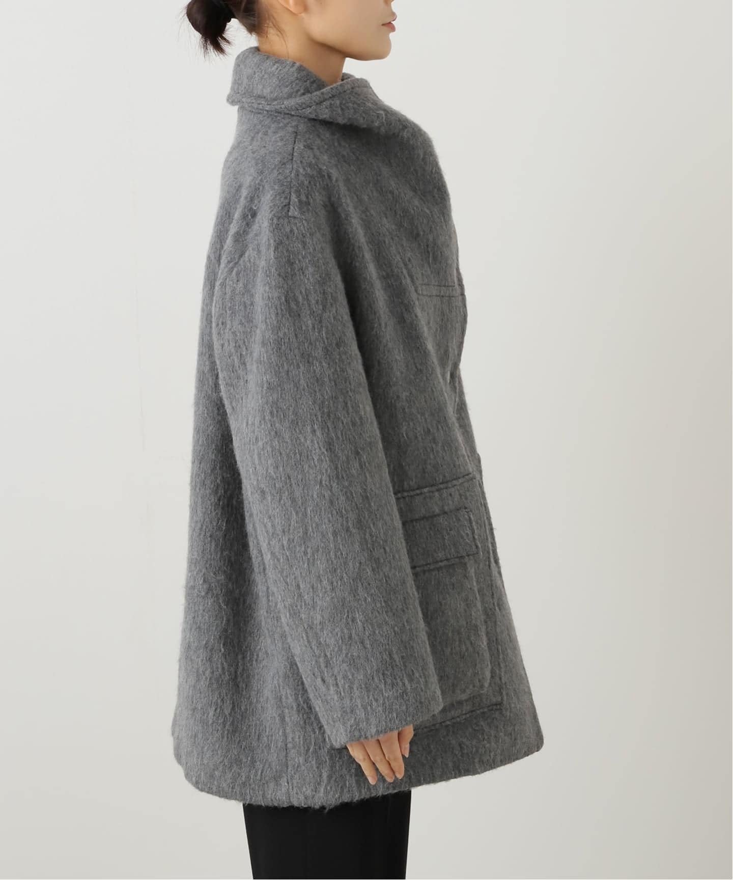 EDIT.FOR LULU｜【Hella/ヘラ】wool shaggy coat | Rakuten Fashion
