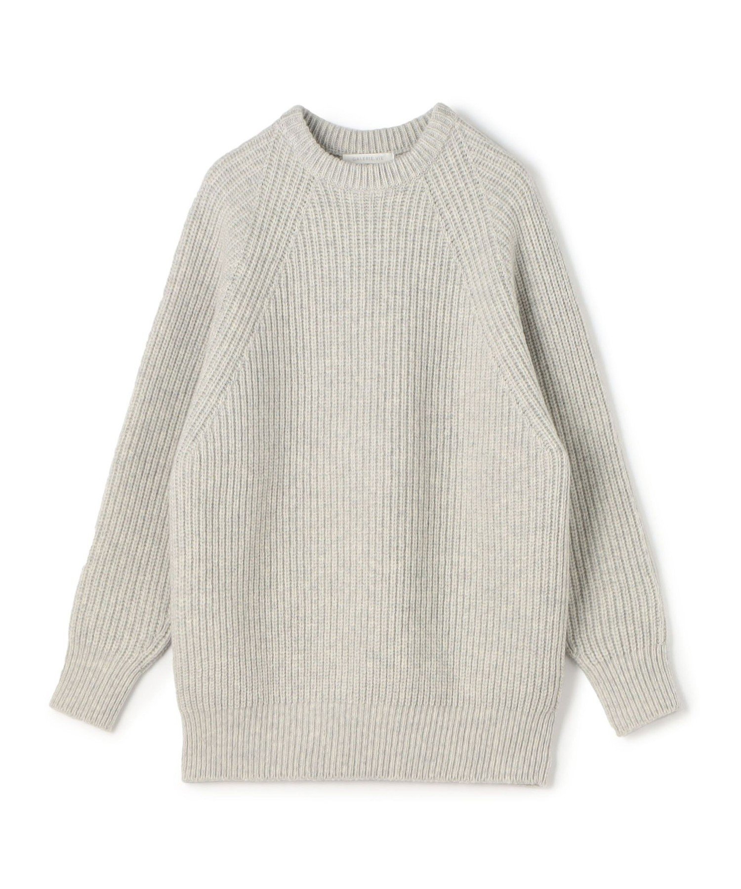 TOMORROWLAND｜フィッシャーマンズリブ クルーネックプルオーバー