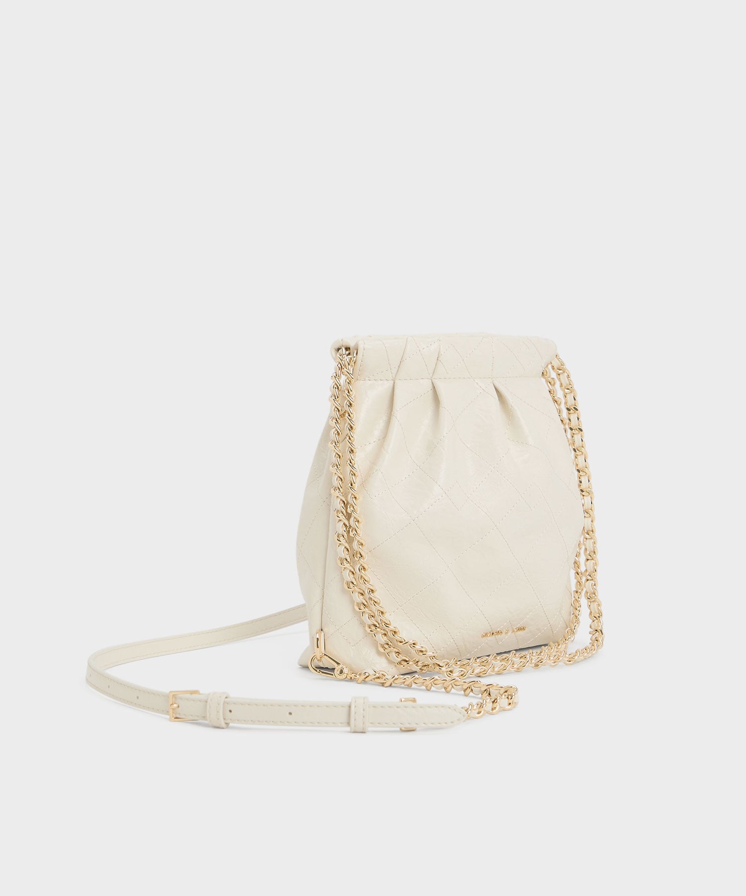 CHARLES & KEITH｜Duo ドゥオ チェーンハンドルツーウェイバックパック