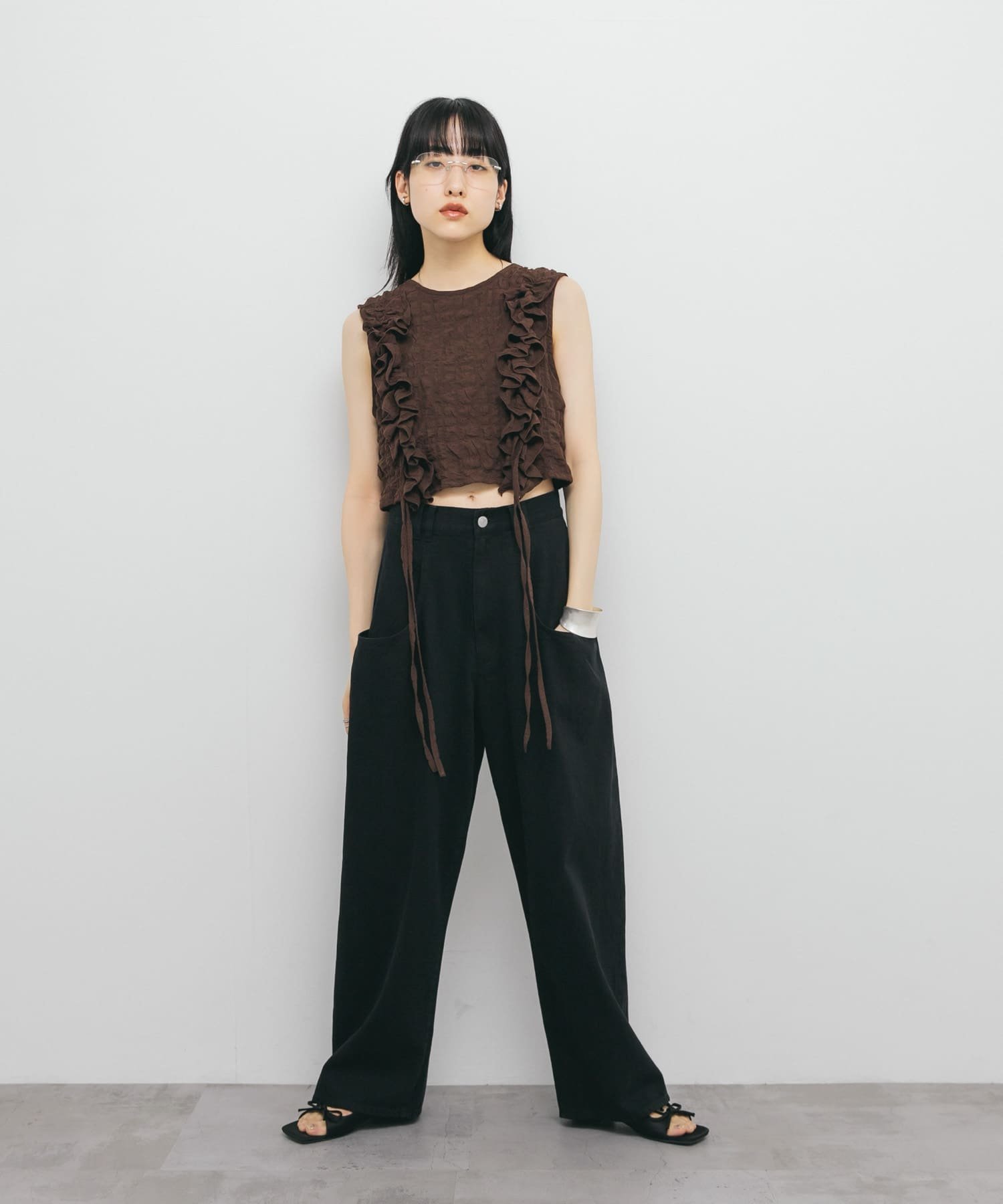 KBF｜『3サイズ展開』BIGポケットデザインツイルパンツ | Rakuten