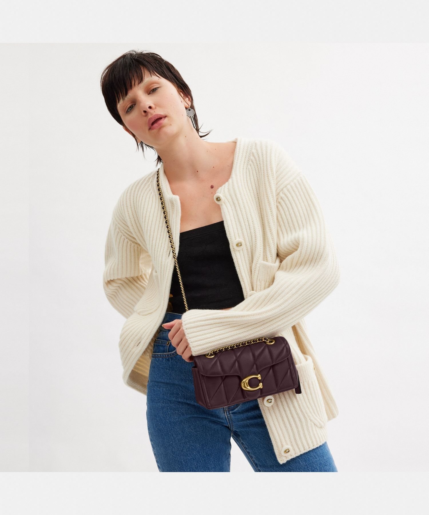 COACH｜【公式】タビー ショルダー バッグ 20・キルティング | Rakuten