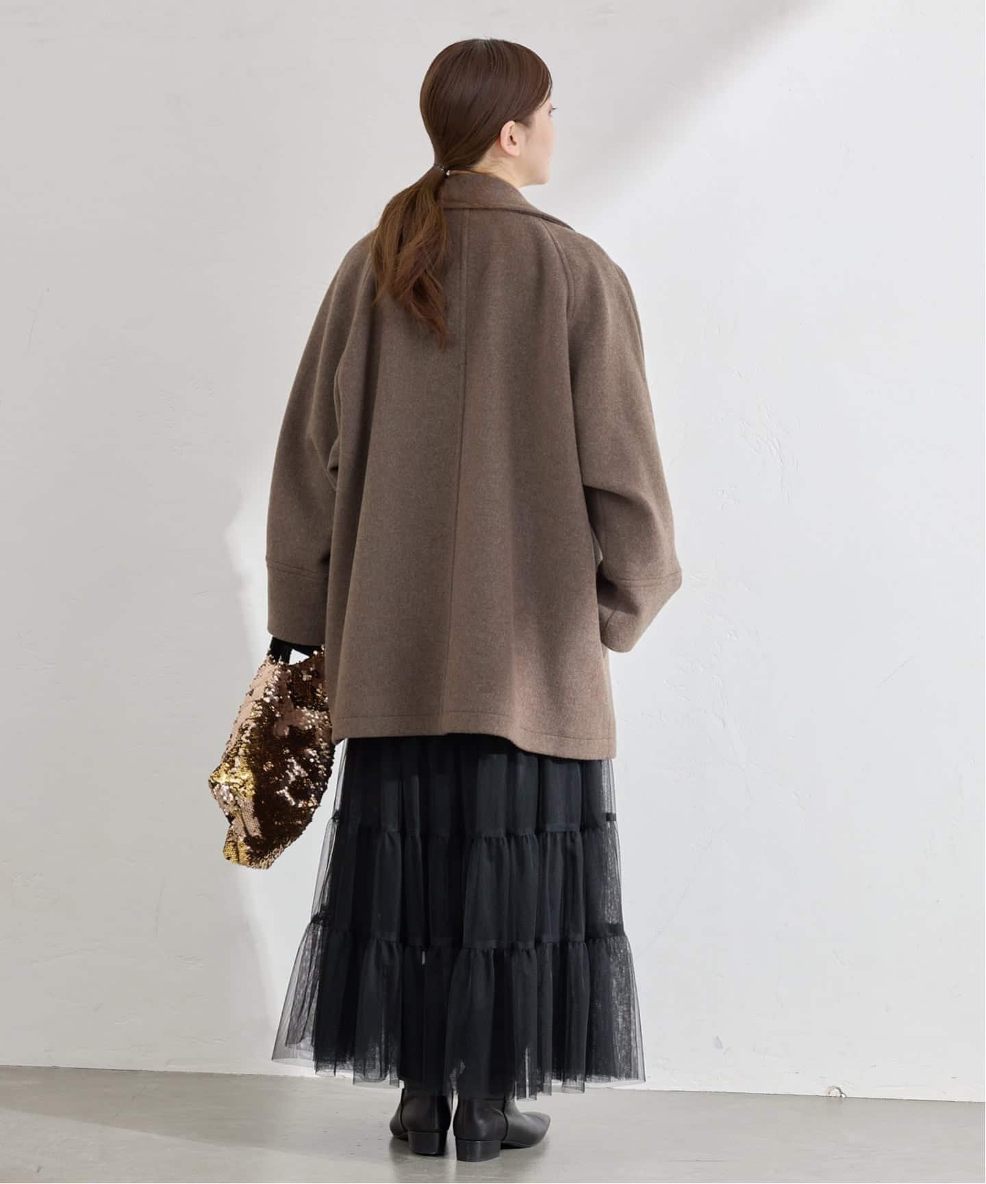 IENA｜ダブルブレストハーフコート | Rakuten Fashion(楽天