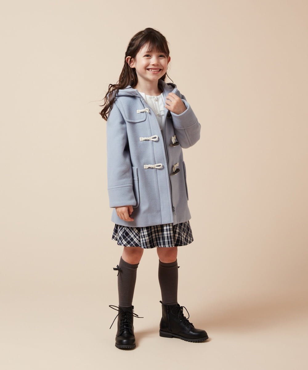 a.v.v｜[140-150]【選べる5色展開】ライトフェイクウールダッフル