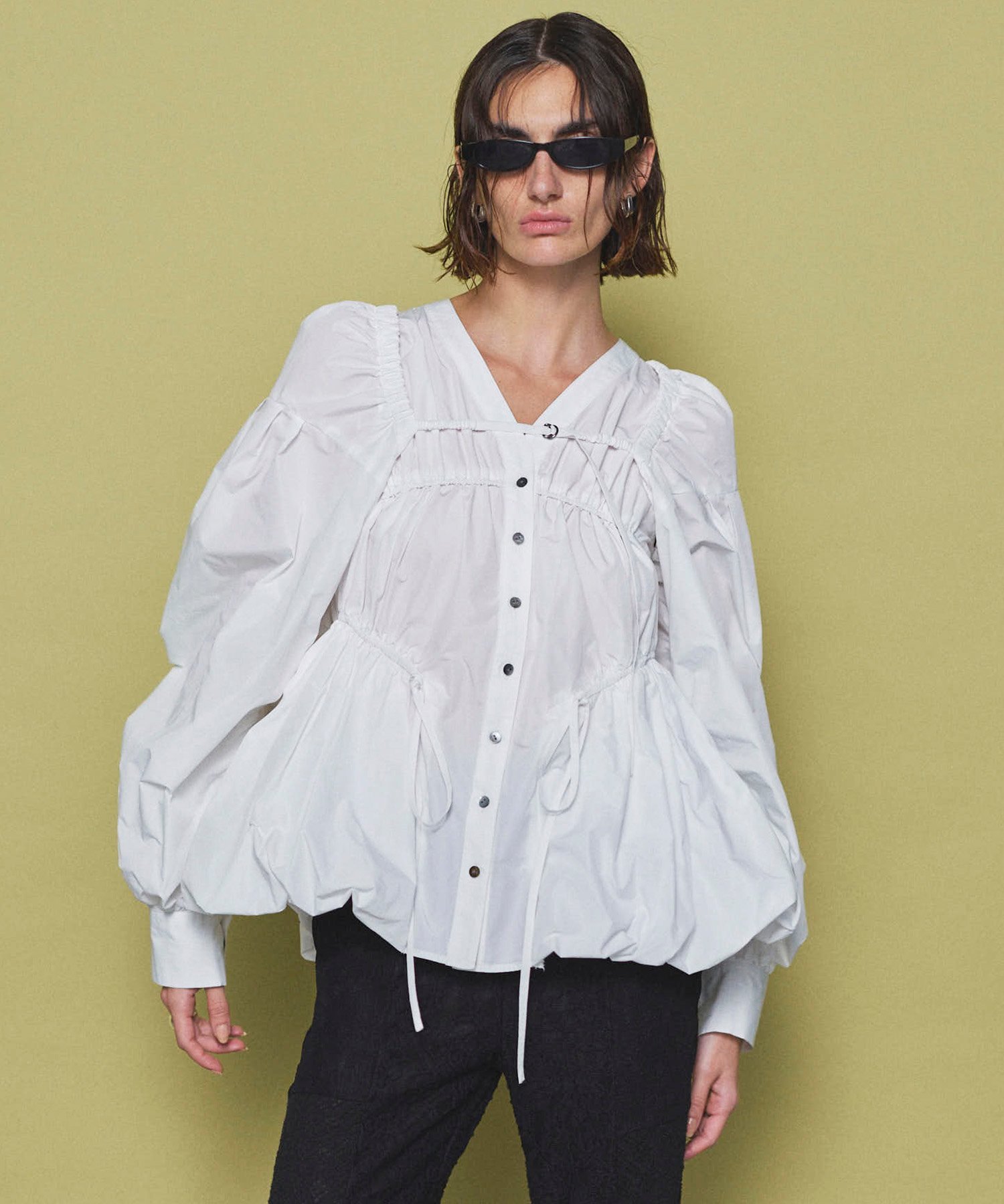 MAISON SPECIAL｜Multiway Taffeta Blouse | Rakuten Fashion(楽天