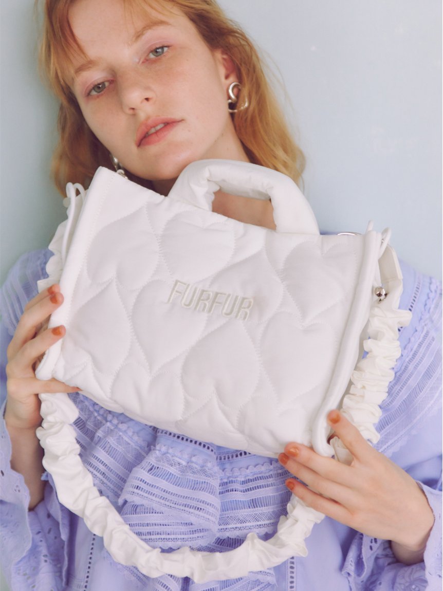 FURFUR｜【限定カラー】ハートキルティングバッグ | Rakuten Fashion