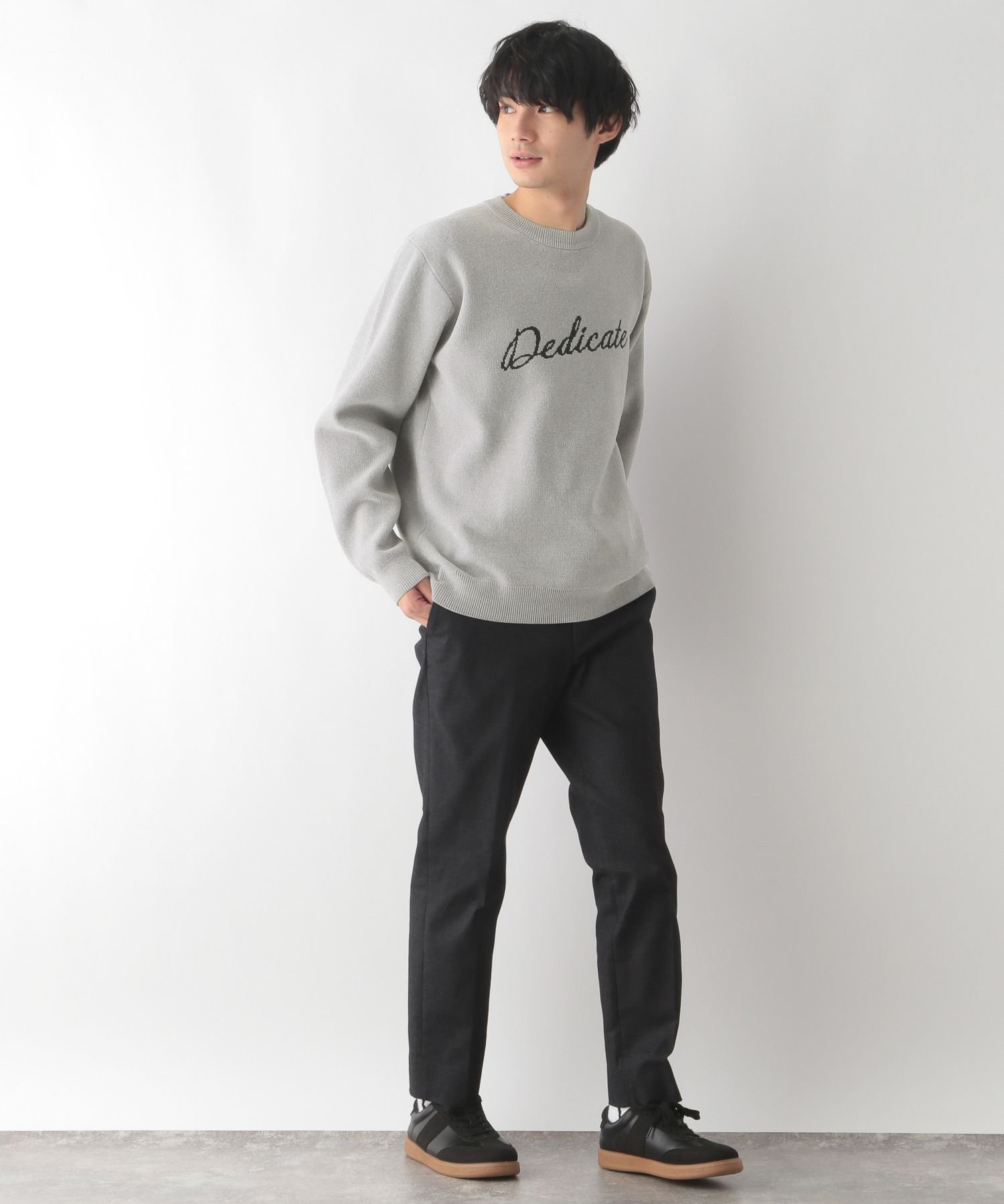 GLOBAL WORK｜モールニットロゴ/116387 | Rakuten Fashion(楽天