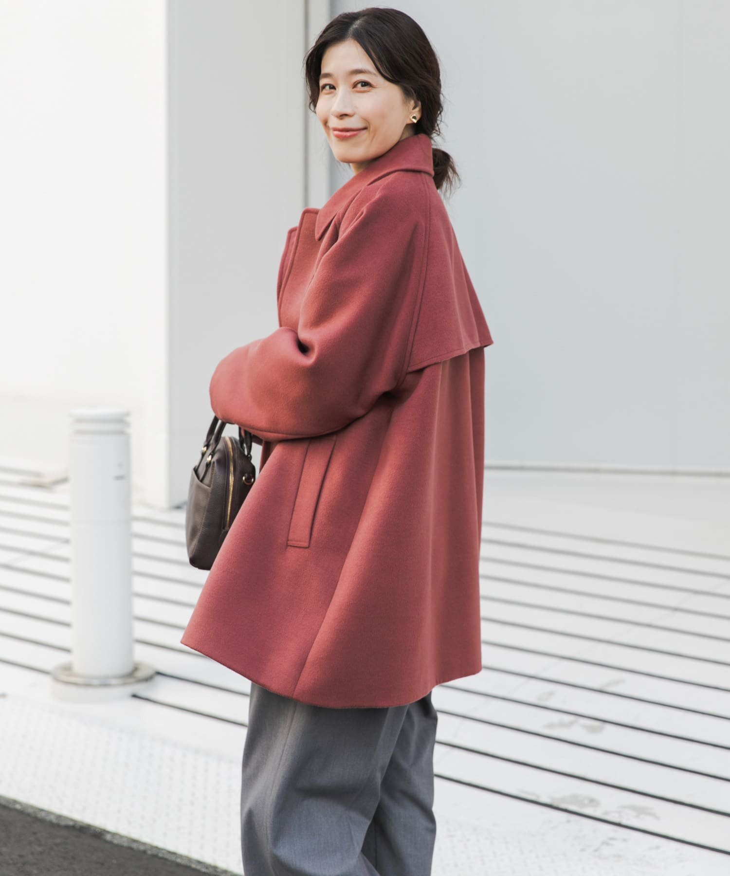 URBAN RESEARCH DOORS｜『UR TECH』ミドル丈コート | Rakuten Fashion