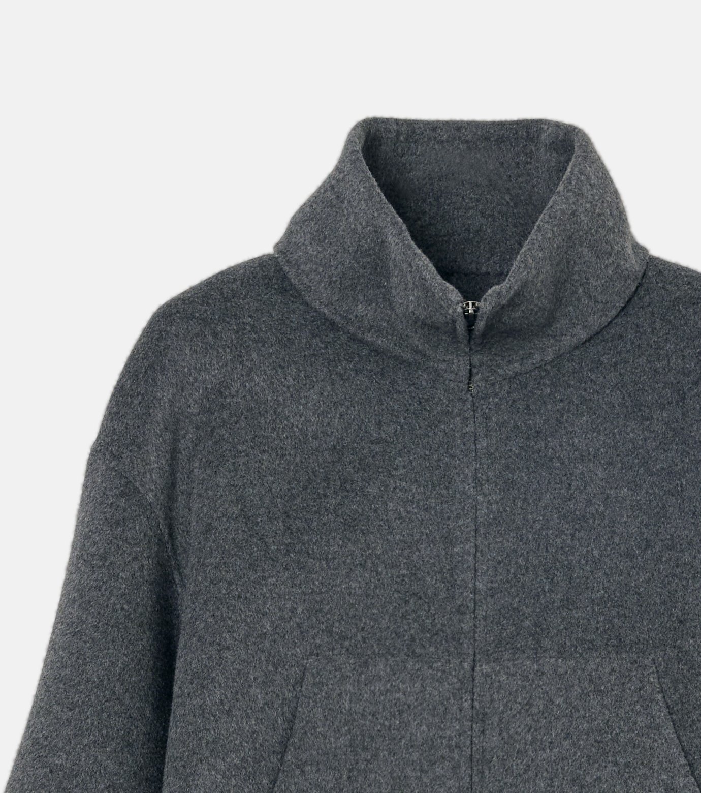 LE CIEL BLEU｜ジップアップダブルフェイスブルゾン / Zip-Up Double