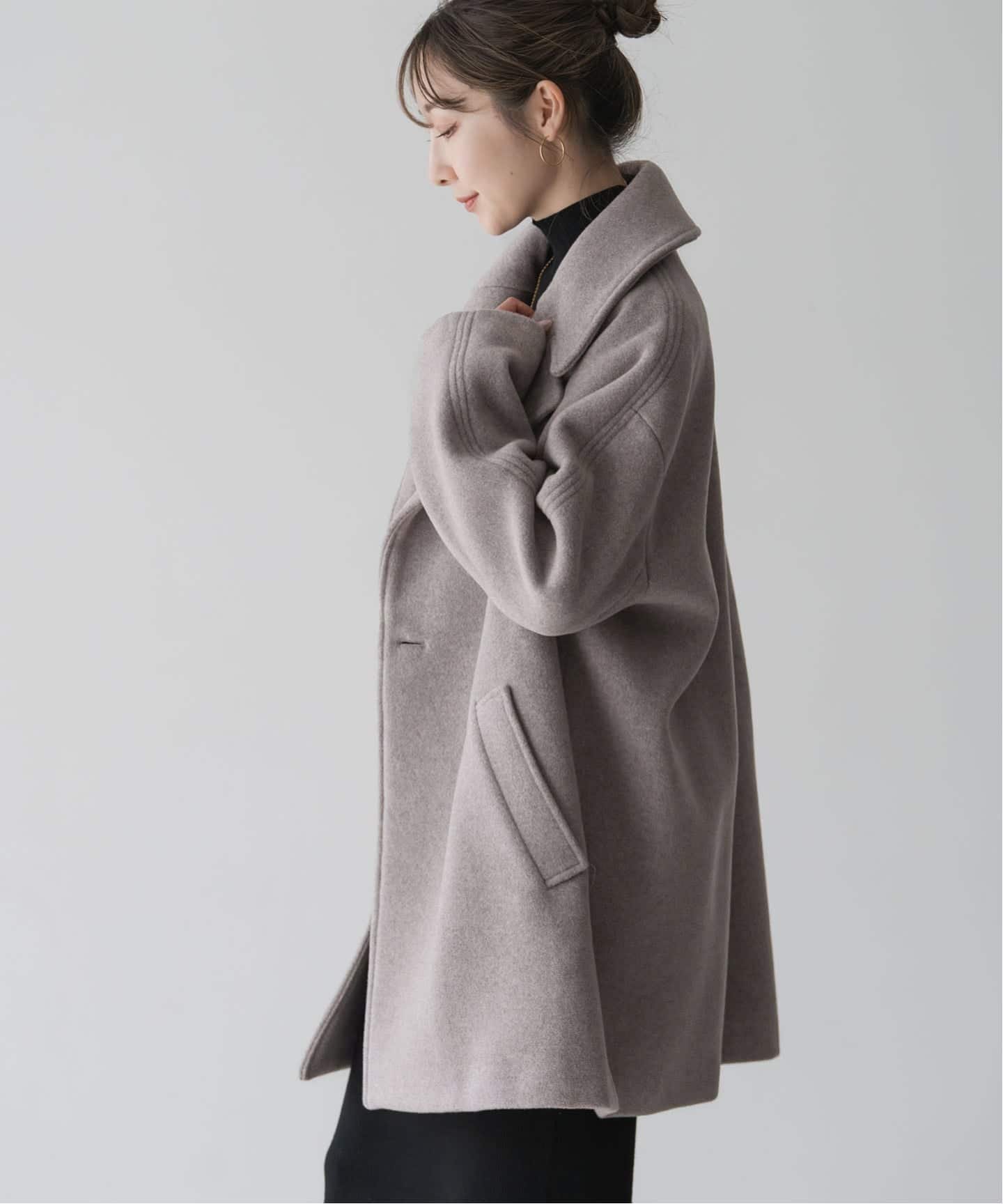 NOBLE｜MTRビッグカラーコート | Rakuten Fashion(楽天ファッション