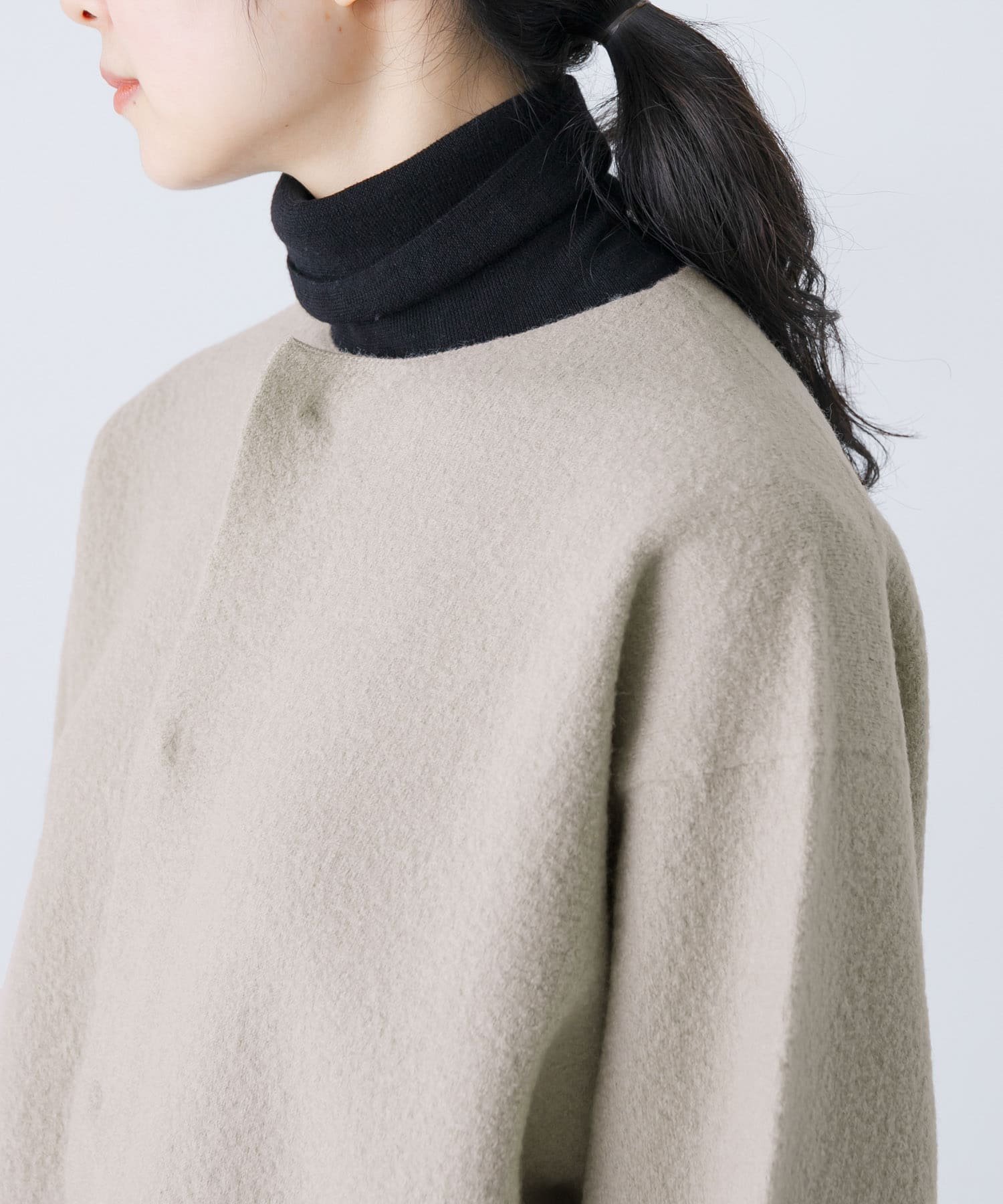 かぐれ｜圧縮ウールショートジャケット | Rakuten Fashion(楽天