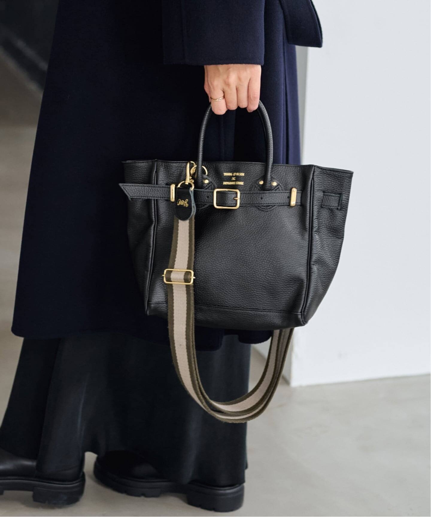 FRAMeWORK｜≪WEB限定 / 追加≫YOUNG&OLSEN 別注ストラップ付きベルト