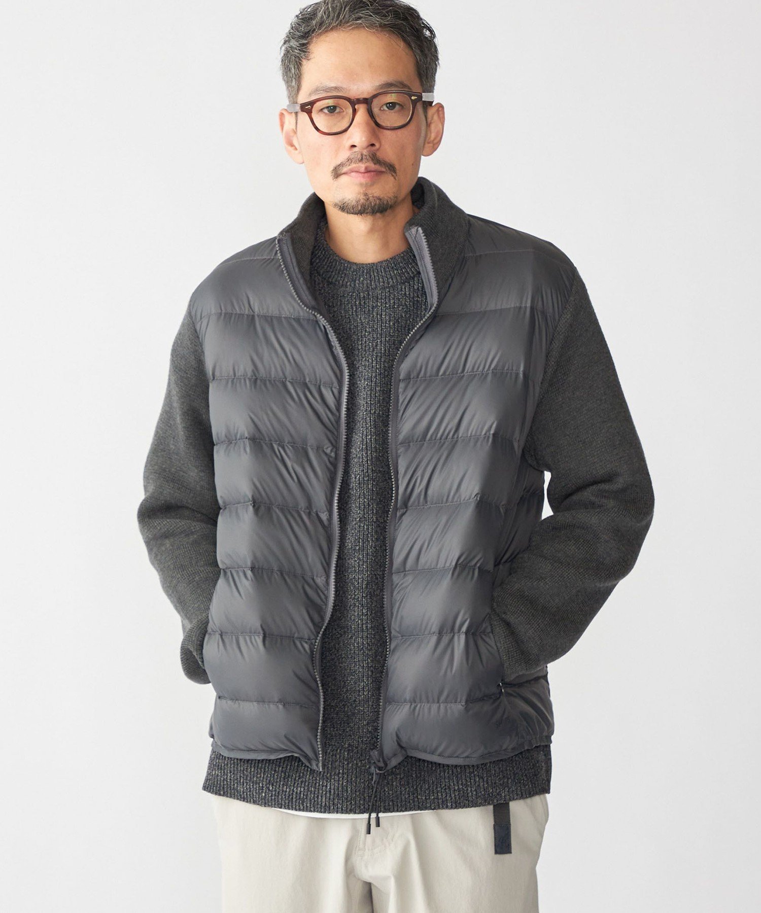 SHIPS 別注 TAION ダウンニット ジャケット TAION（タイオン） ダウンジャケット ダウン 「SHIPS別注」TAION