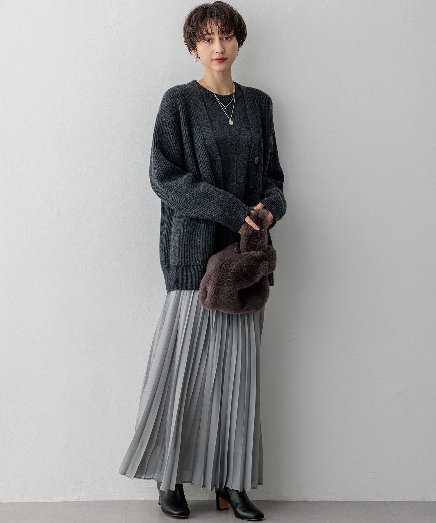 23区｜【洗える】カシミヤブレンド ニット カーディガン | Rakuten