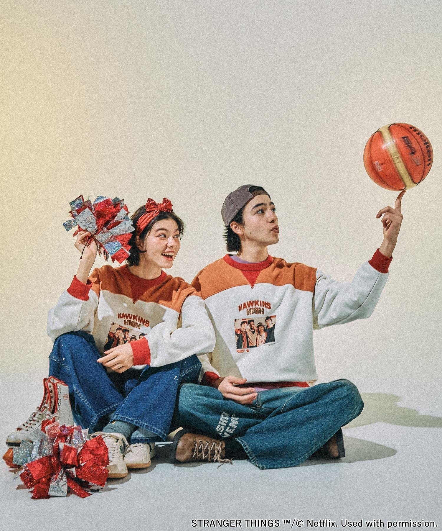 niko and ｜【STRANGER THINGS】コラボ配色スウェット | Rakuten