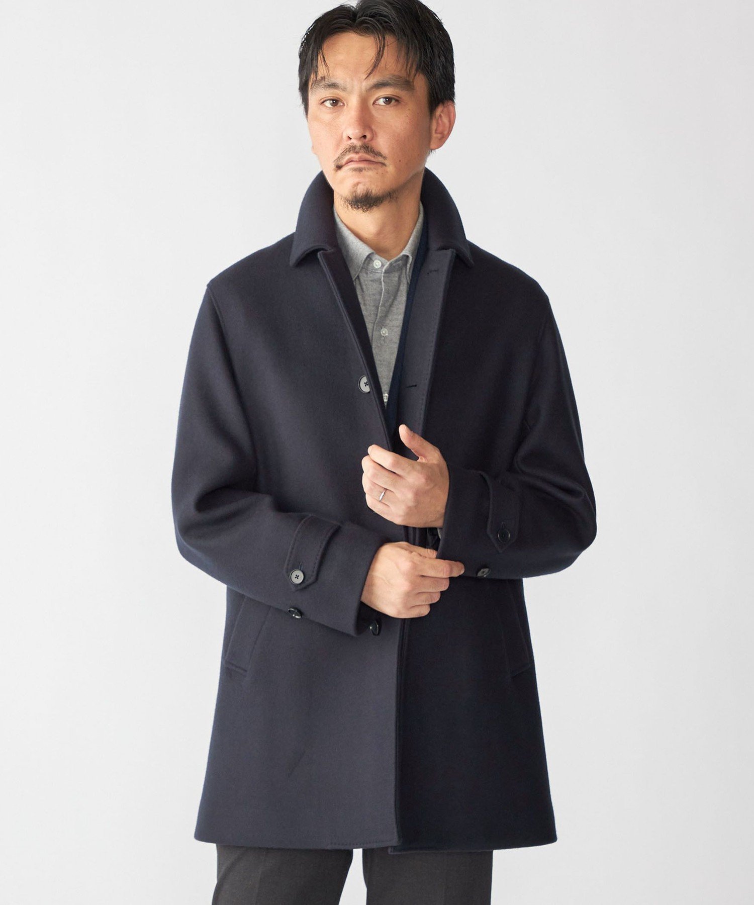 SHIPS｜SHIPS: SUPER 140's メルトン カーコート | Rakuten Fashion