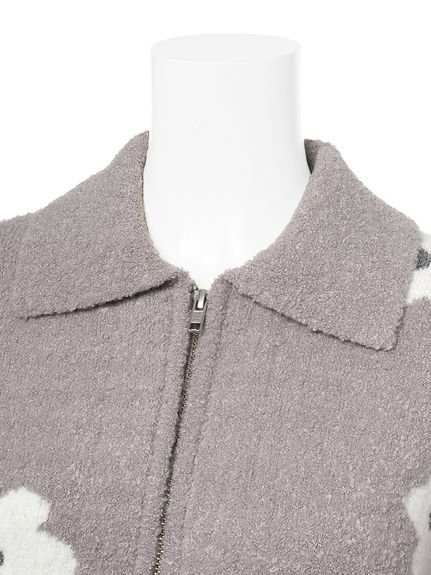 emmi｜ブルゾンライクカーディガン | Rakuten Fashion(楽天