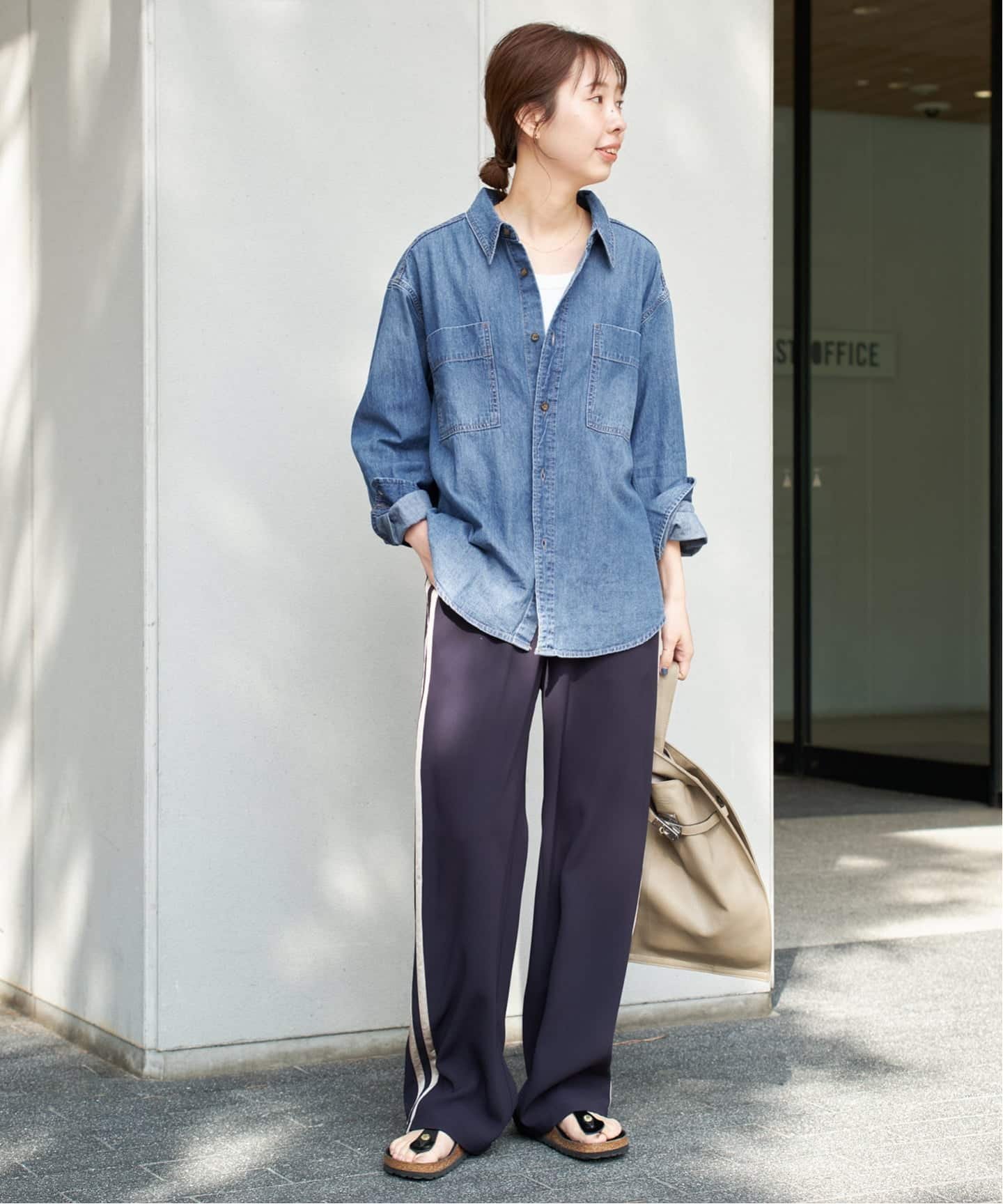 Spick & Span｜《追加》ライトオンスデニムシャツ | Rakuten Fashion