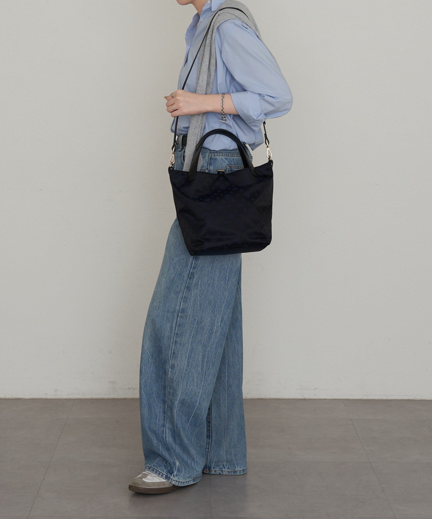 russet｜ナイロンジャガード2WAYミニトートバッグ | Rakuten Fashion