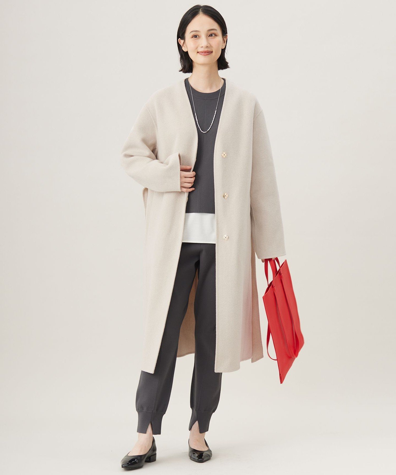 自由区｜ウールリバーロング コート | Rakuten Fashion(楽天