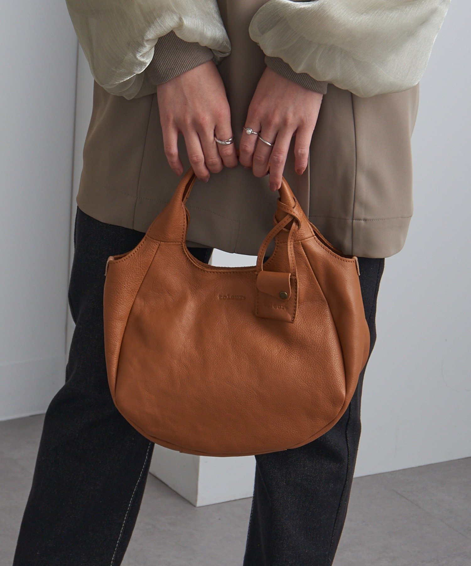 SETUP7｜toleur/カウレザードロップトート 11970 | Rakuten Fashion