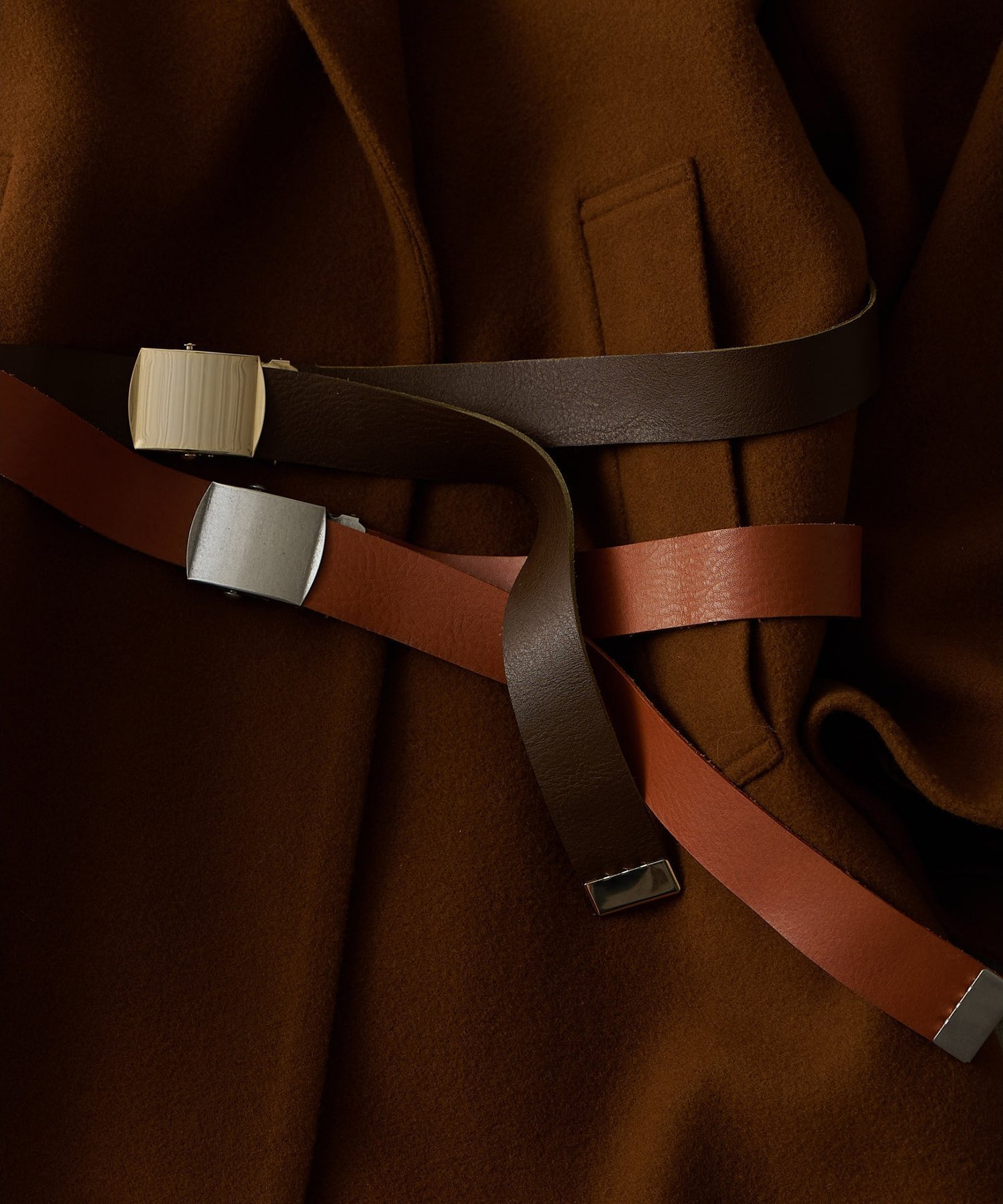 Whim Gazette｜【Hoaw.】レザーガチャベルト | Rakuten Fashion(楽天