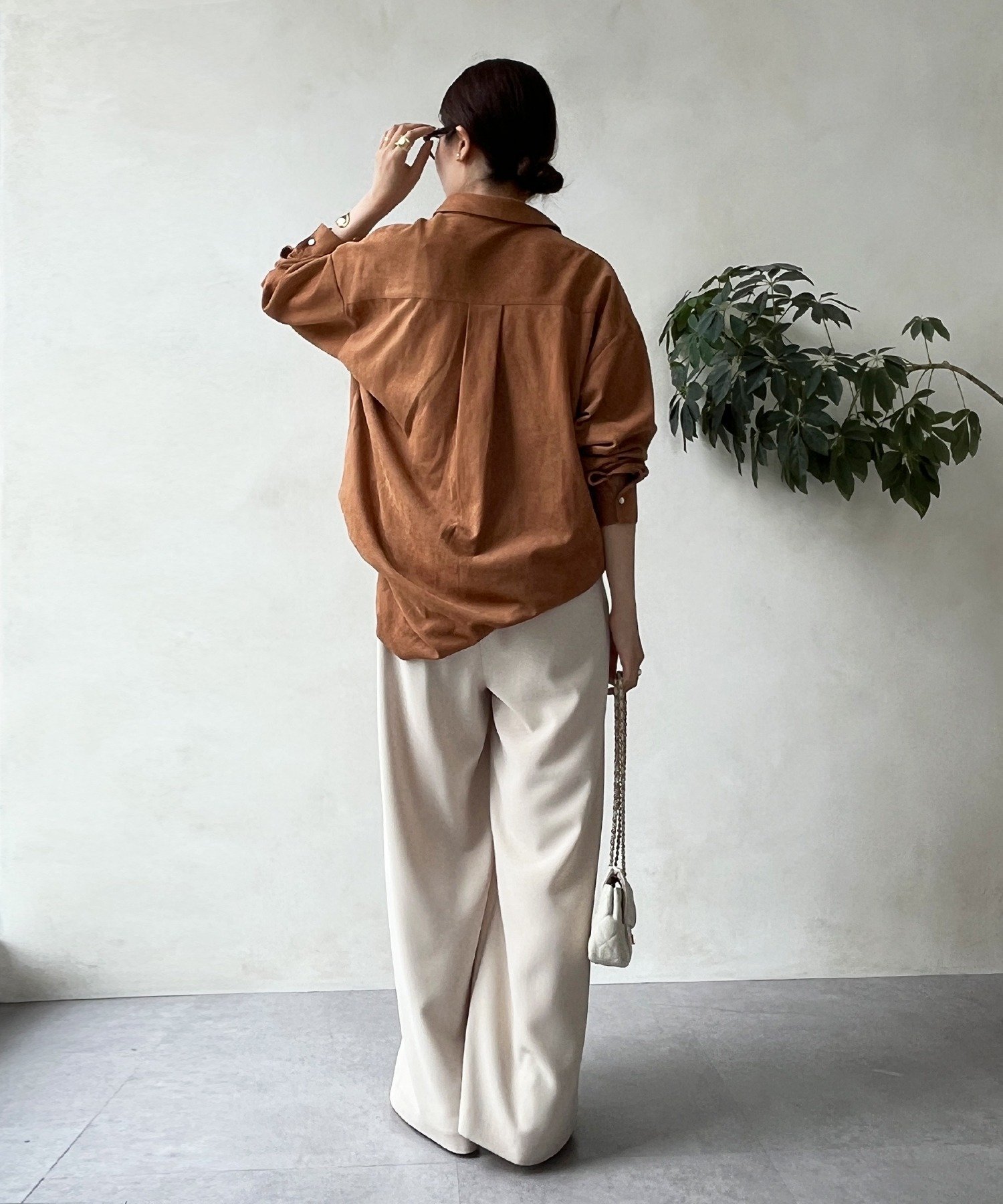 DOUDOU｜スウェードシャツ | Rakuten Fashion(楽天ファッション／旧