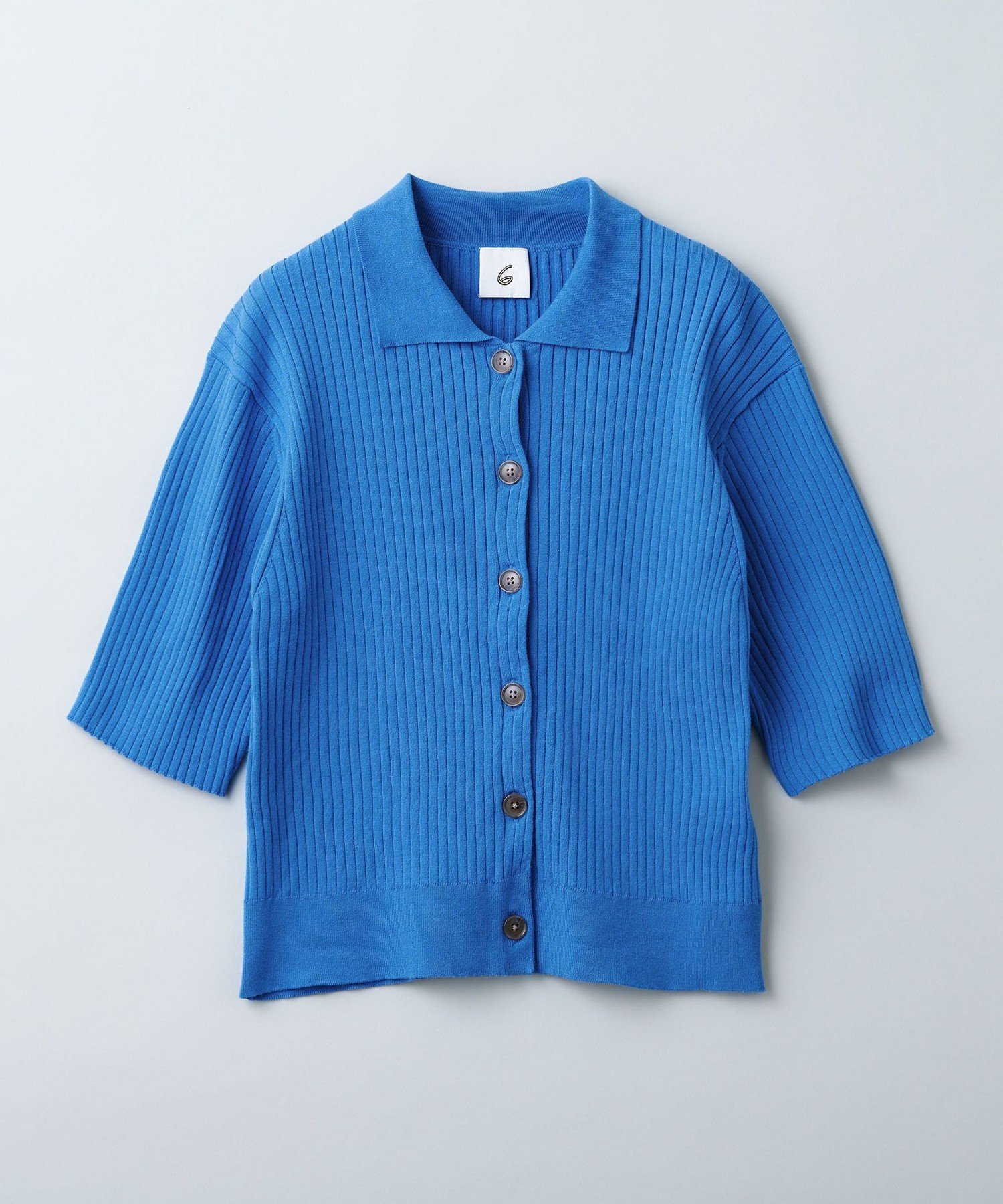 ＜6(ROKU)＞リブシャツカーディガン UNITED ARROWS LTD. OUTLET｜<6(ROKU)>リブシャツカーディガン