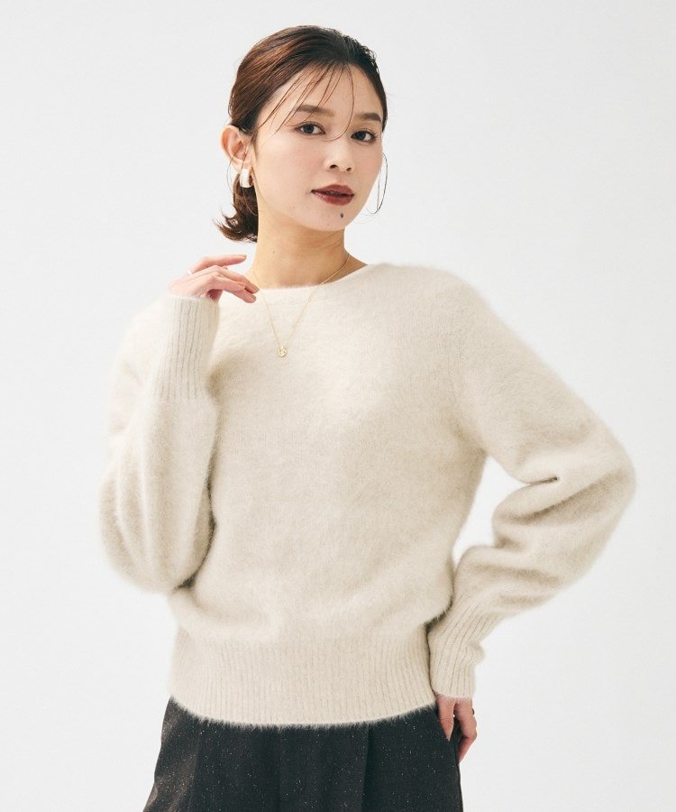UNTITLED｜【ふわふわニット/前後2WAY】フォックスカシミヤ